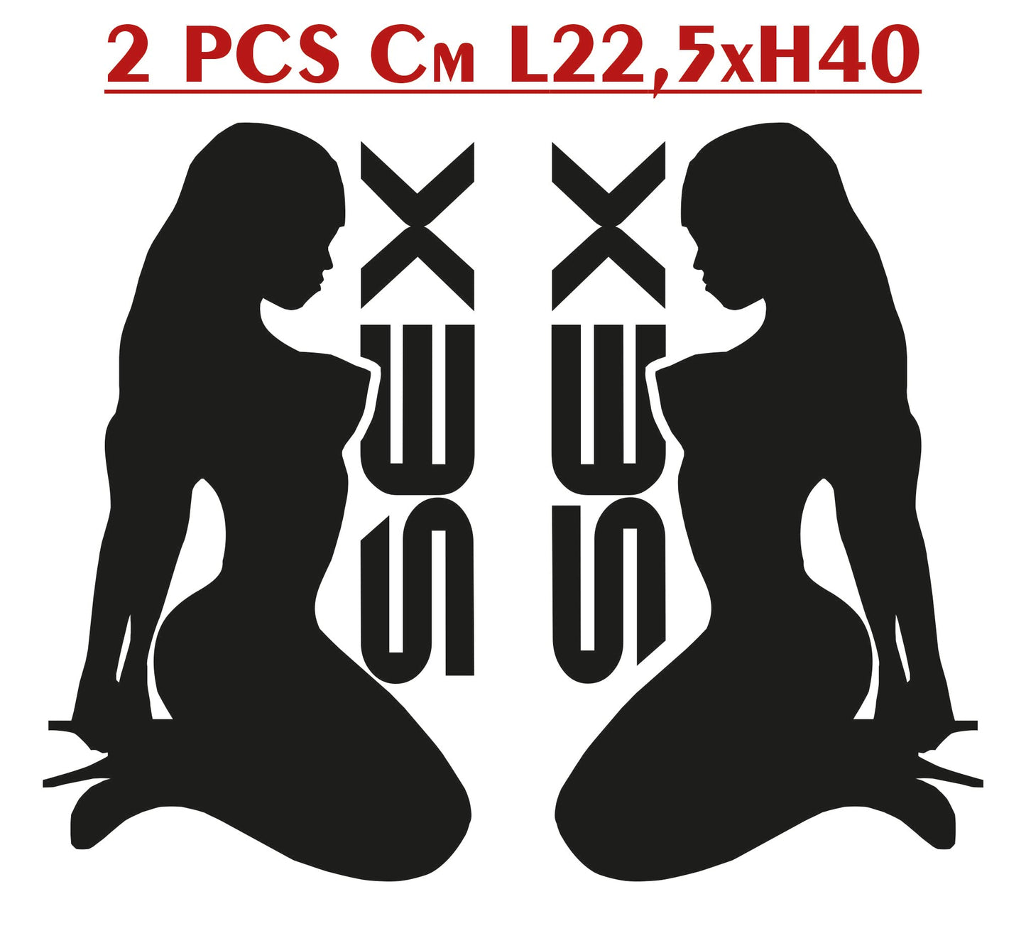set adesivi decal vinile