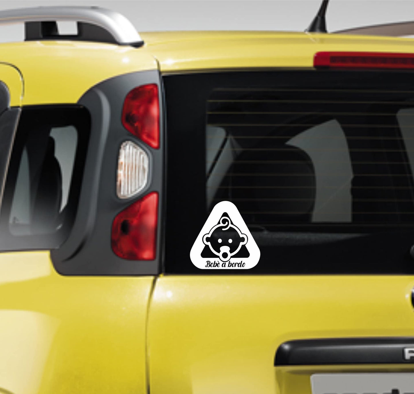 DualColorStampe Adesivi per auto Bebè a bordo baby on board regalo nascita stickers accessori auto COD.0188 a €9.99 solo da DualColorStampe