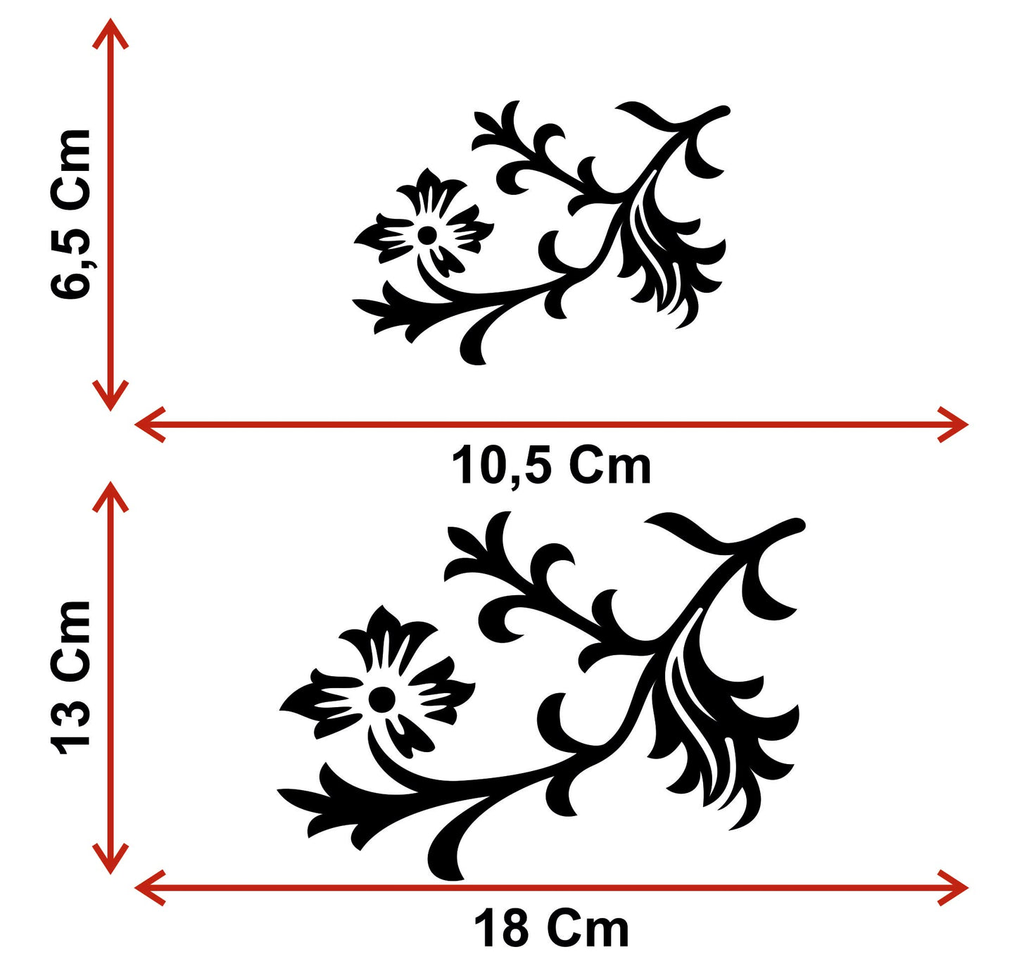 set adesivi decal vinile
