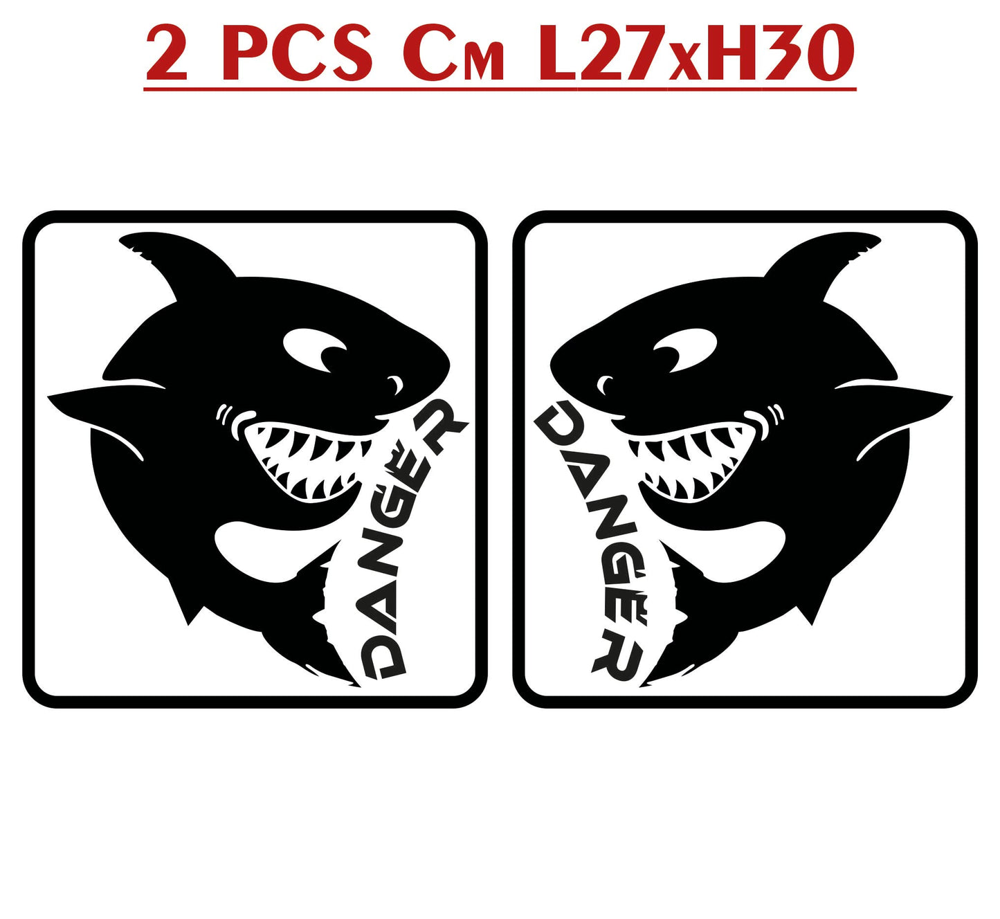 set adesivi decal vinile