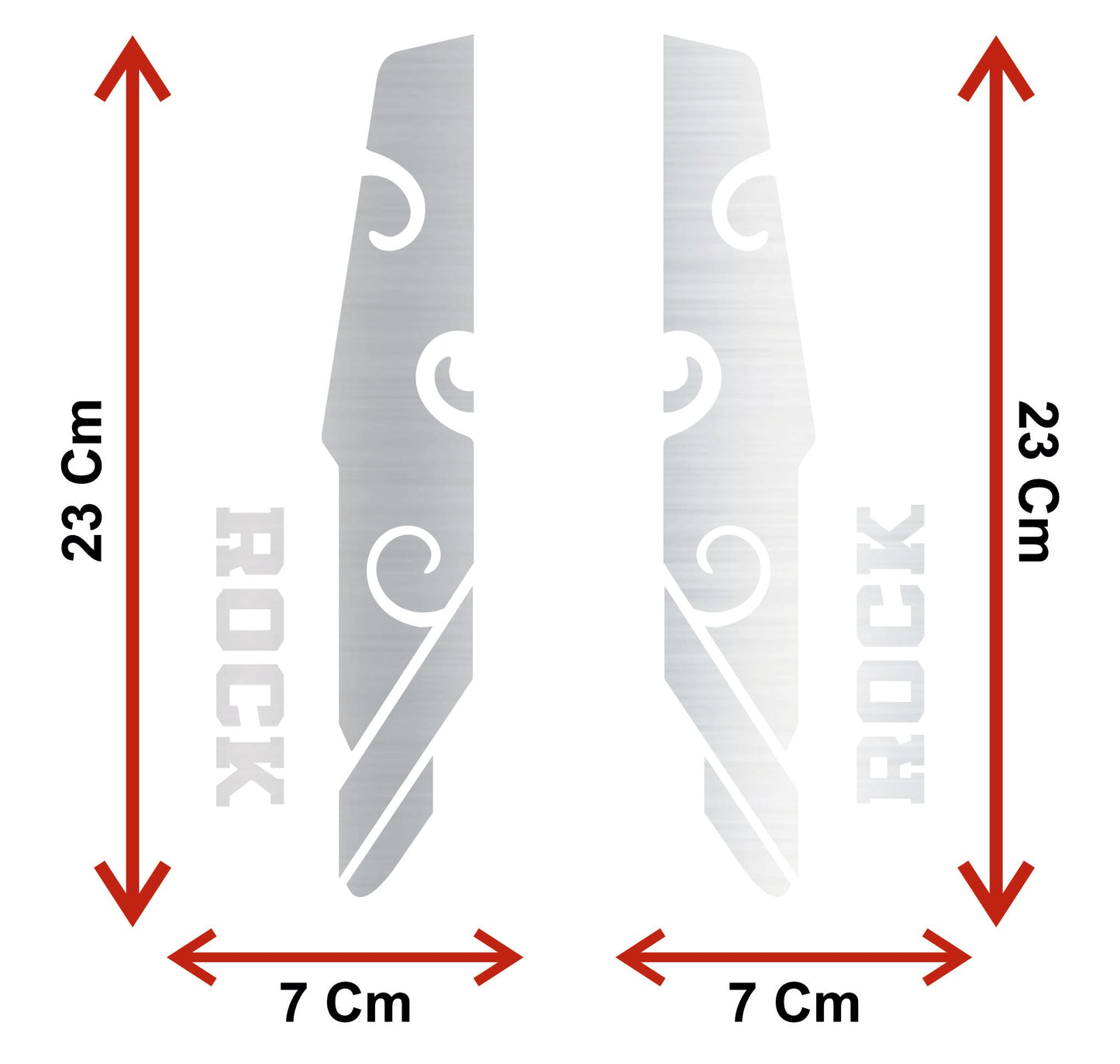 set adesivi decal vinile