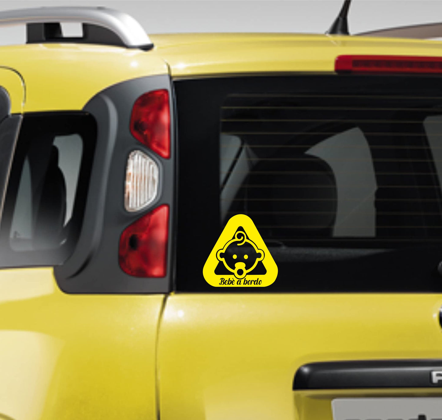 DualColorStampe Adesivi per auto Bebè a bordo baby on board regalo nascita stickers accessori auto COD.0188 a €9.99 solo da DualColorStampe