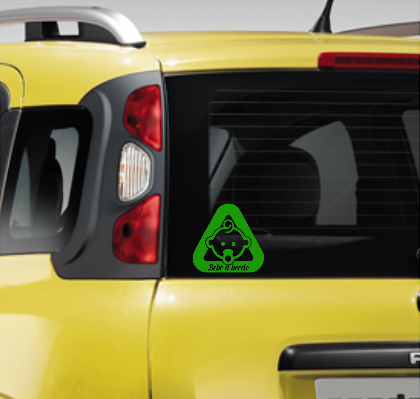 DualColorStampe Adesivi per auto Bebè a bordo baby on board regalo nascita stickers accessori auto COD.0188 a €9.99 solo da DualColorStampe