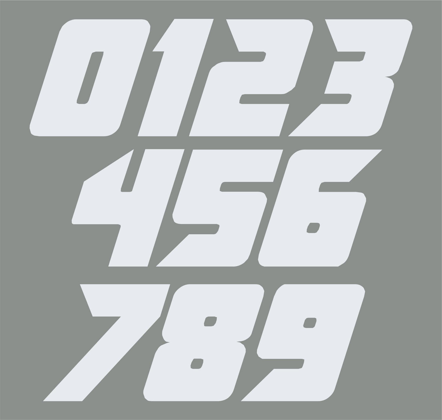 set adesivi decal vinile