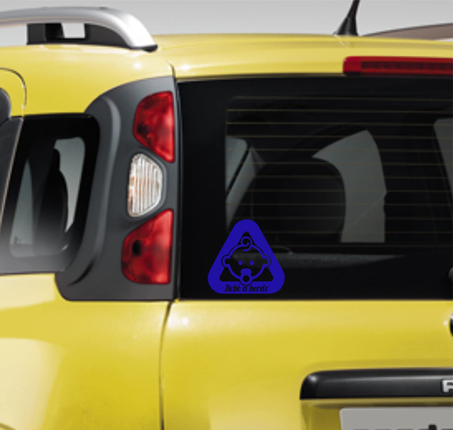 DualColorStampe Adesivi per auto Bebè a bordo baby on board regalo nascita stickers accessori auto COD.0188 a €9.99 solo da DualColorStampe
