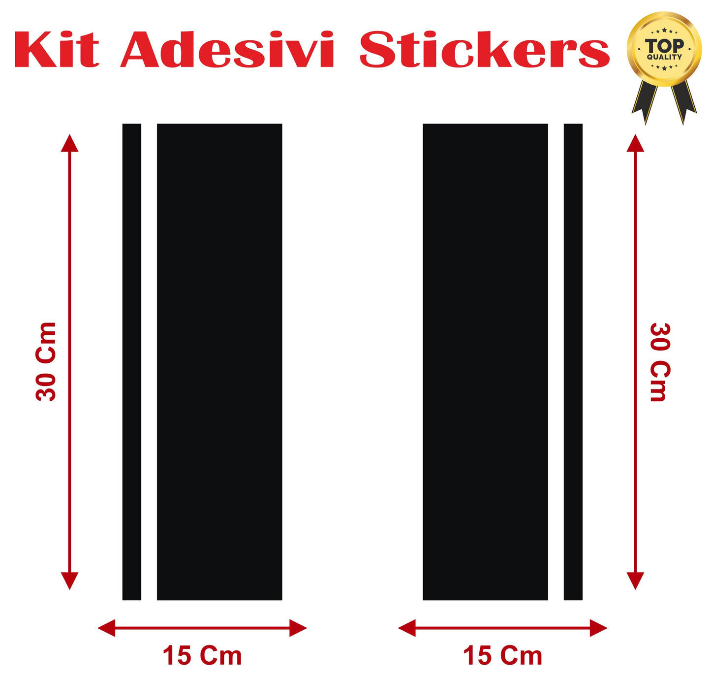 set adesivi decal vinile