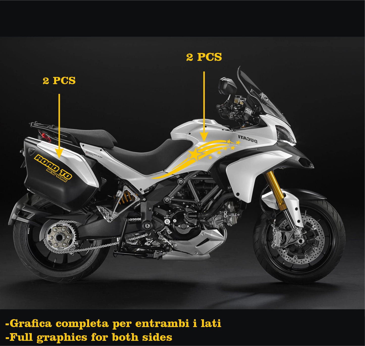 set adesivi decal vinile