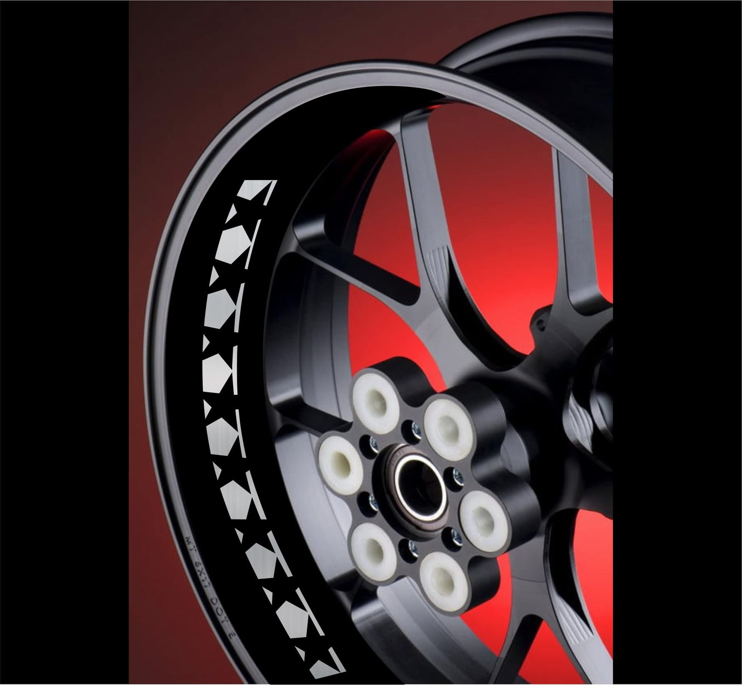 set adesivi decal vinile