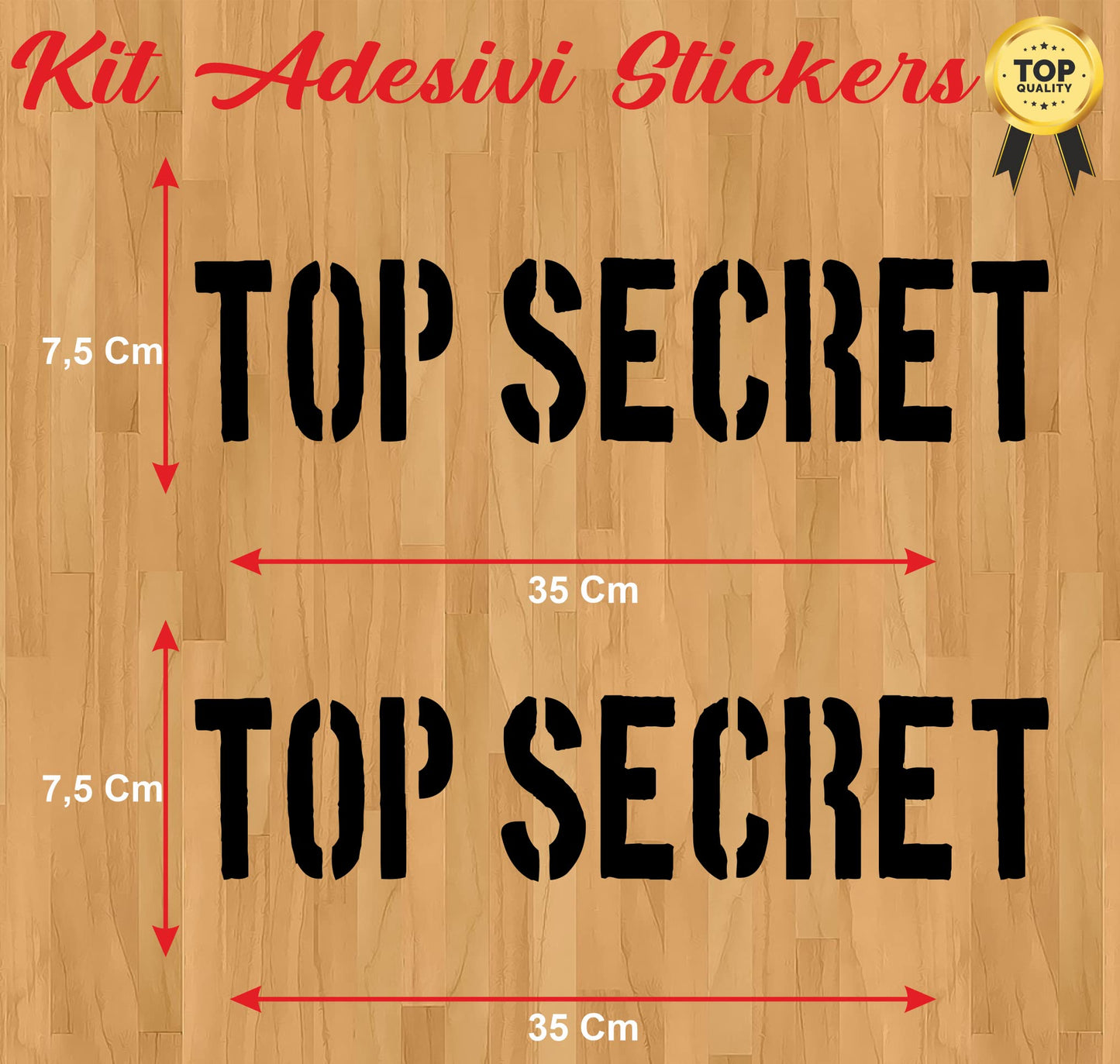 set adesivi decal vinile