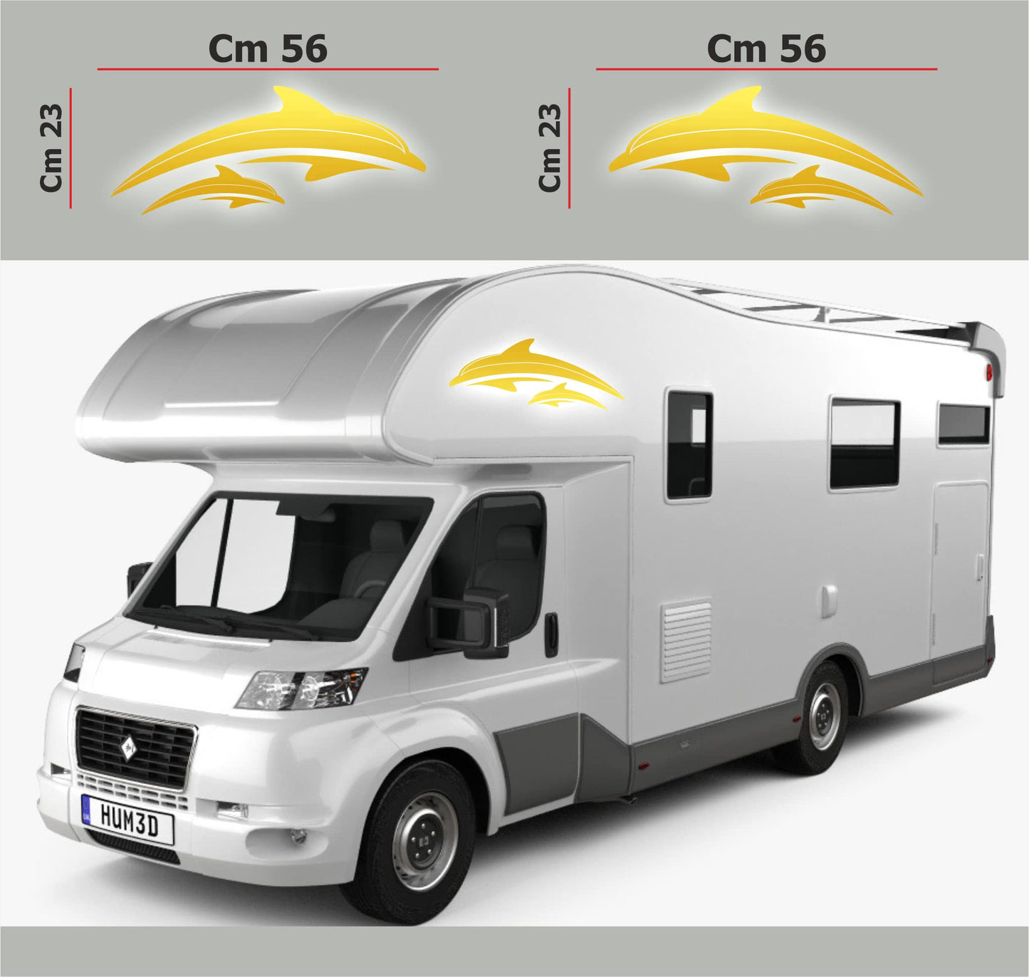 set adesivi decal vinile