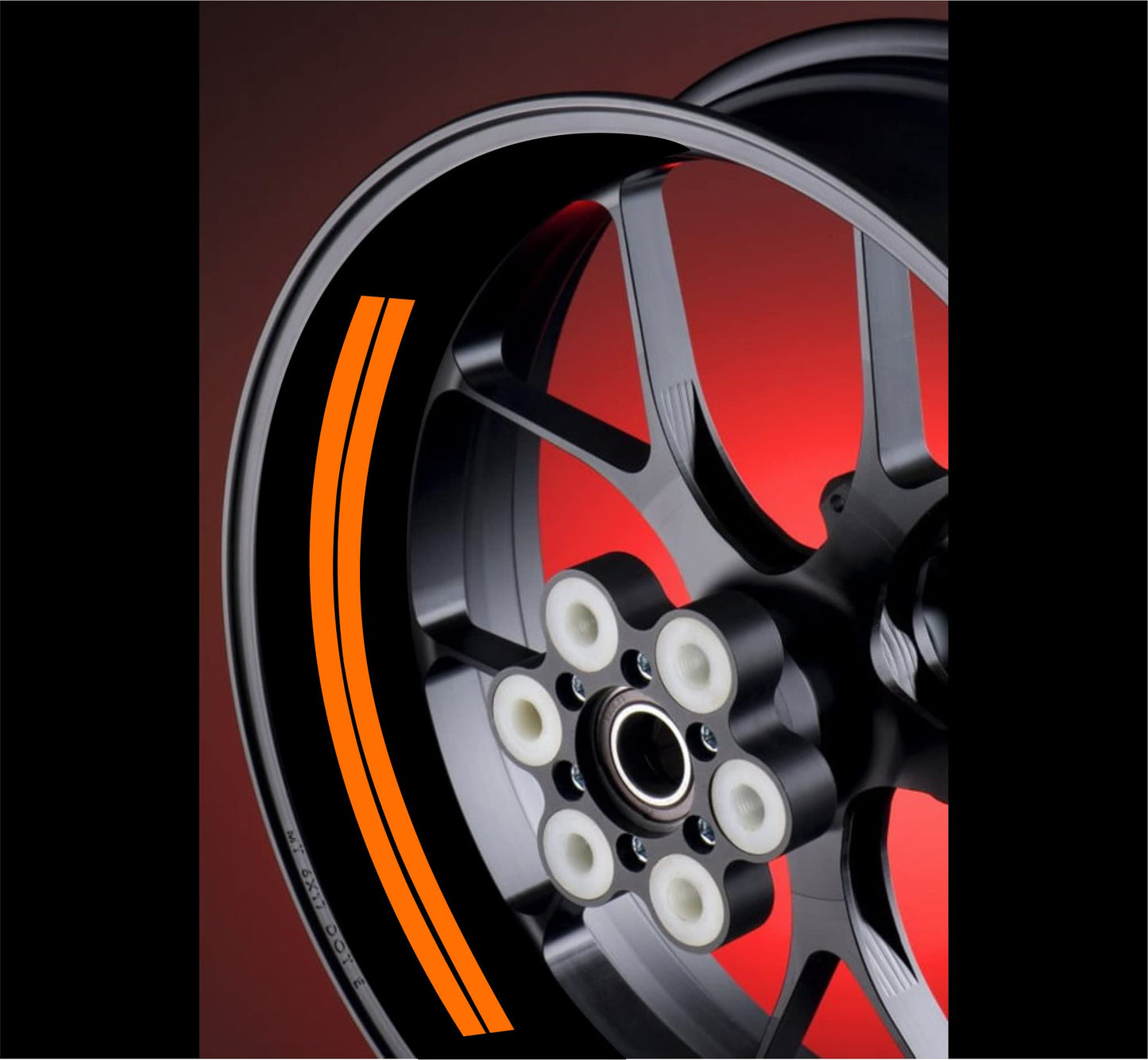 moto cerchi adesivi set adesivi decal vinile