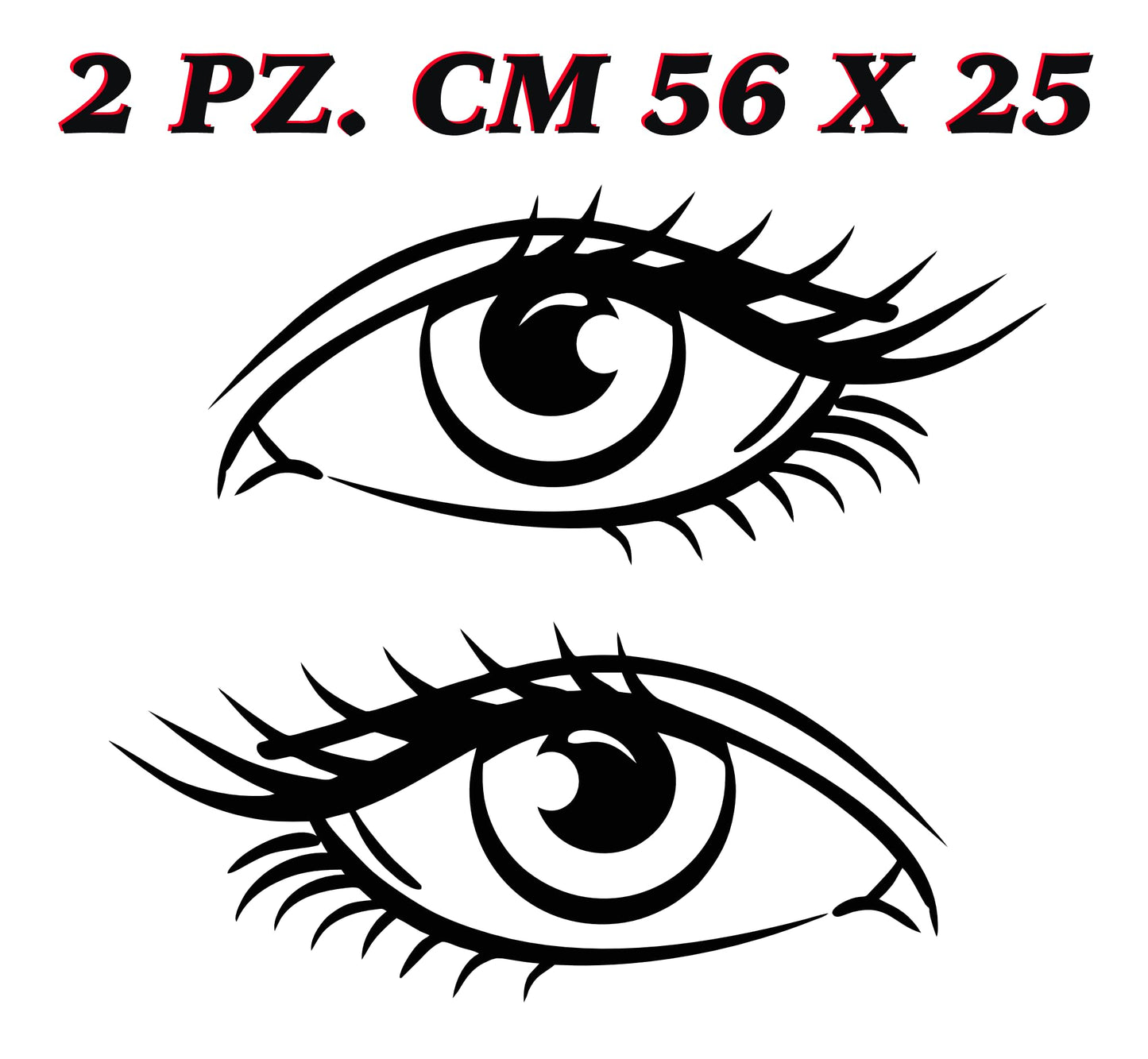 set adesivi decal vinile