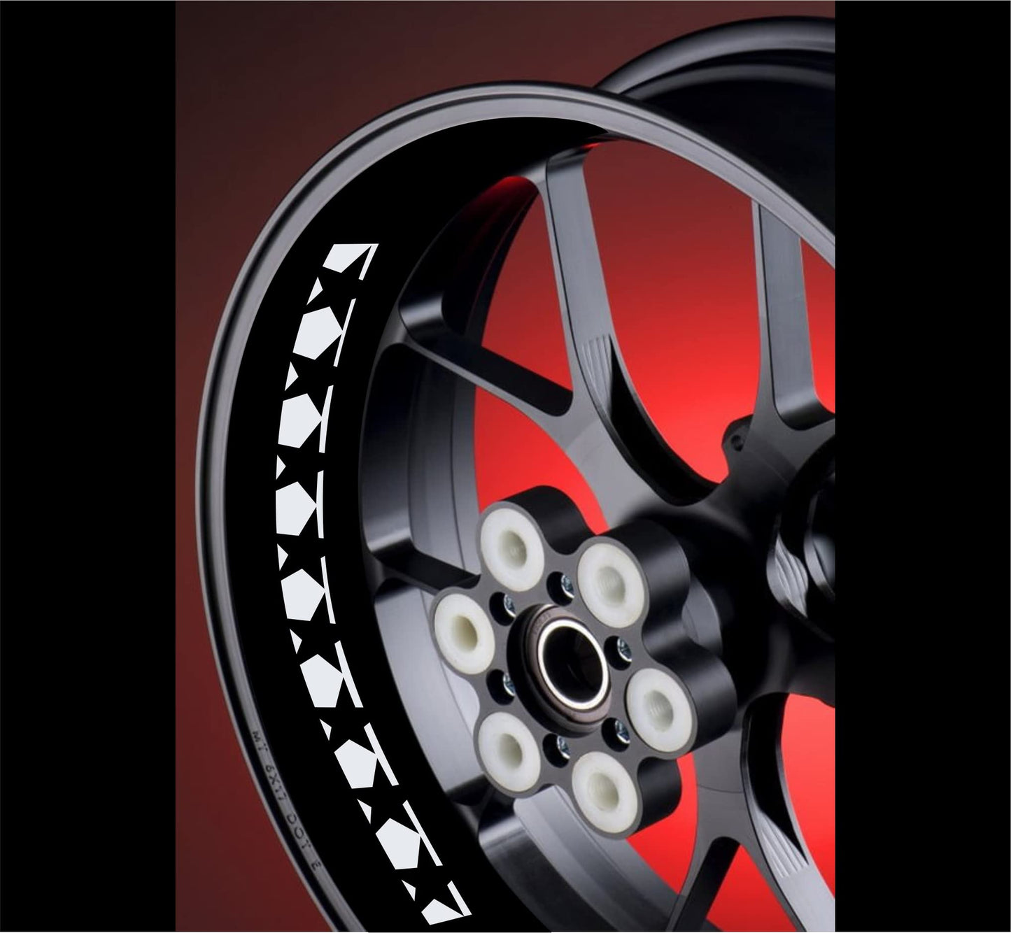 set adesivi decal vinile