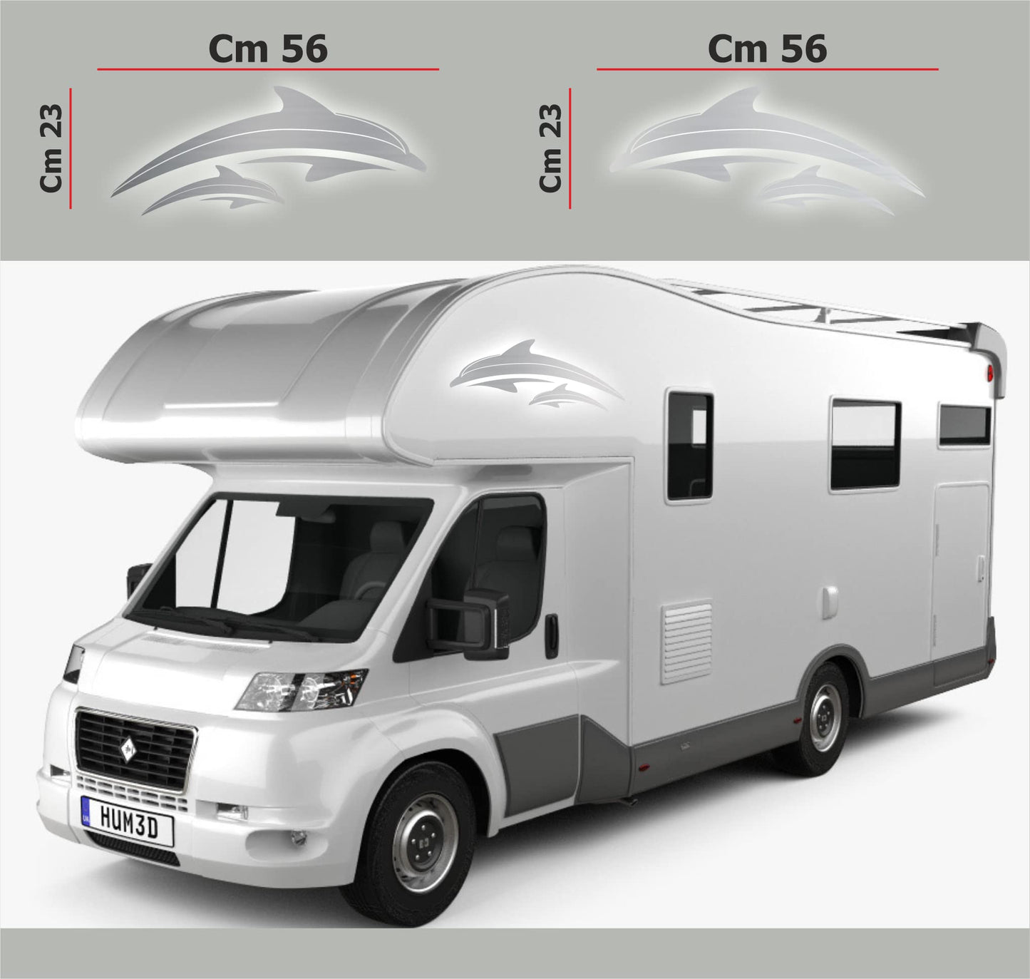 set adesivi decal vinile