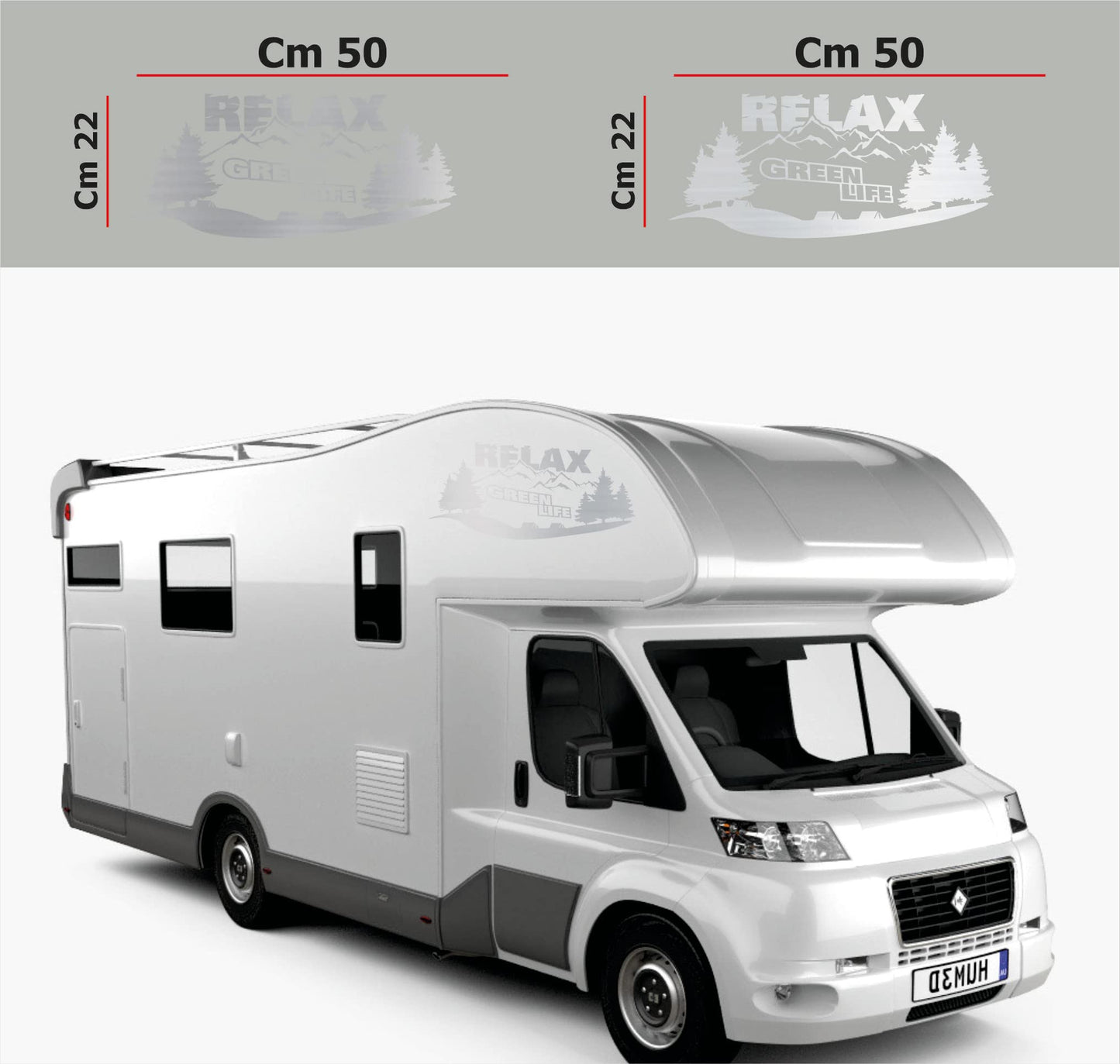 set adesivi decal vinile