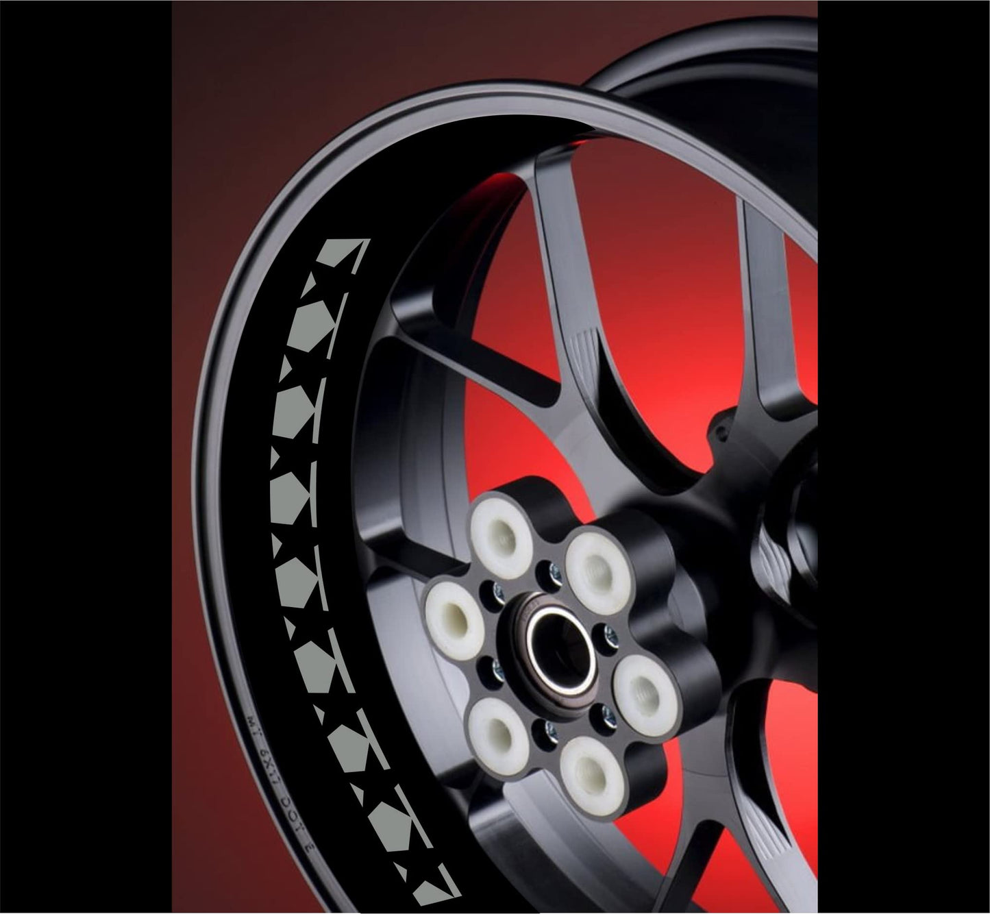 set adesivi decal vinile