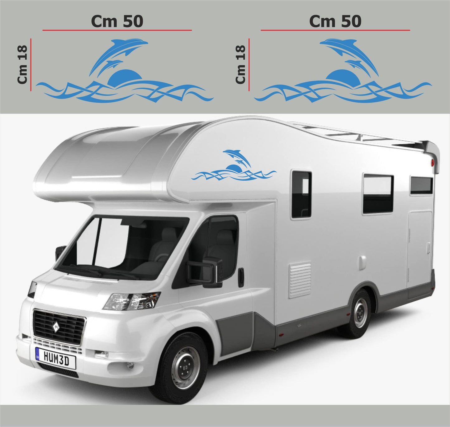 set adesivi decal vinile