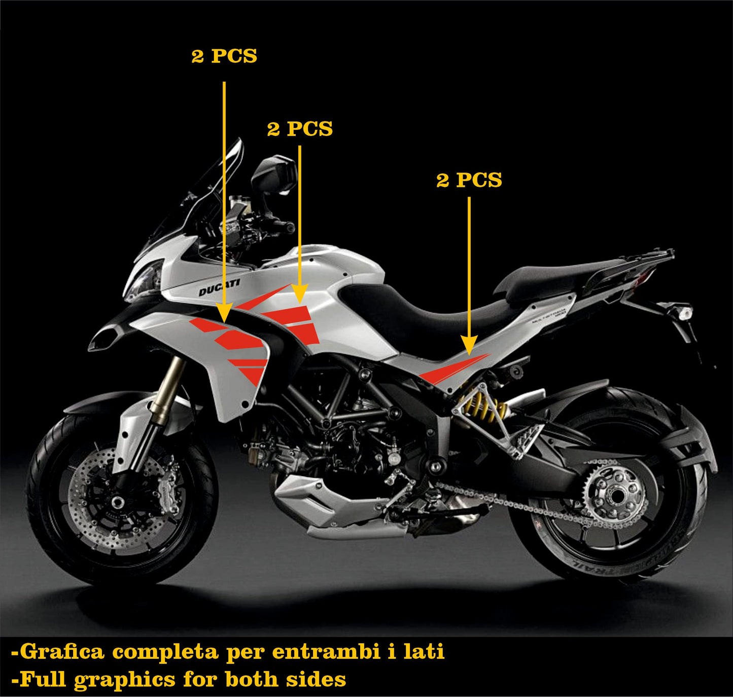 set adesivi decal vinile