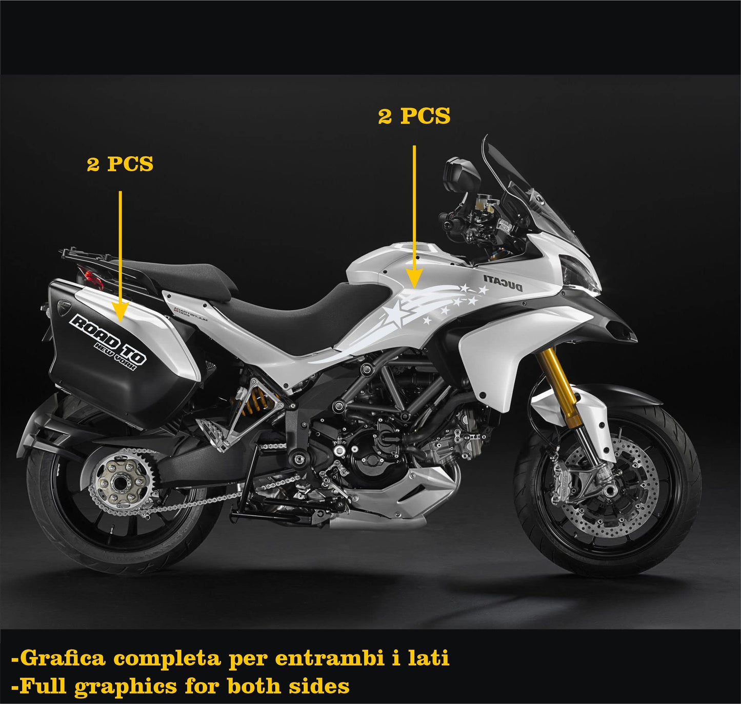 set adesivi decal vinile