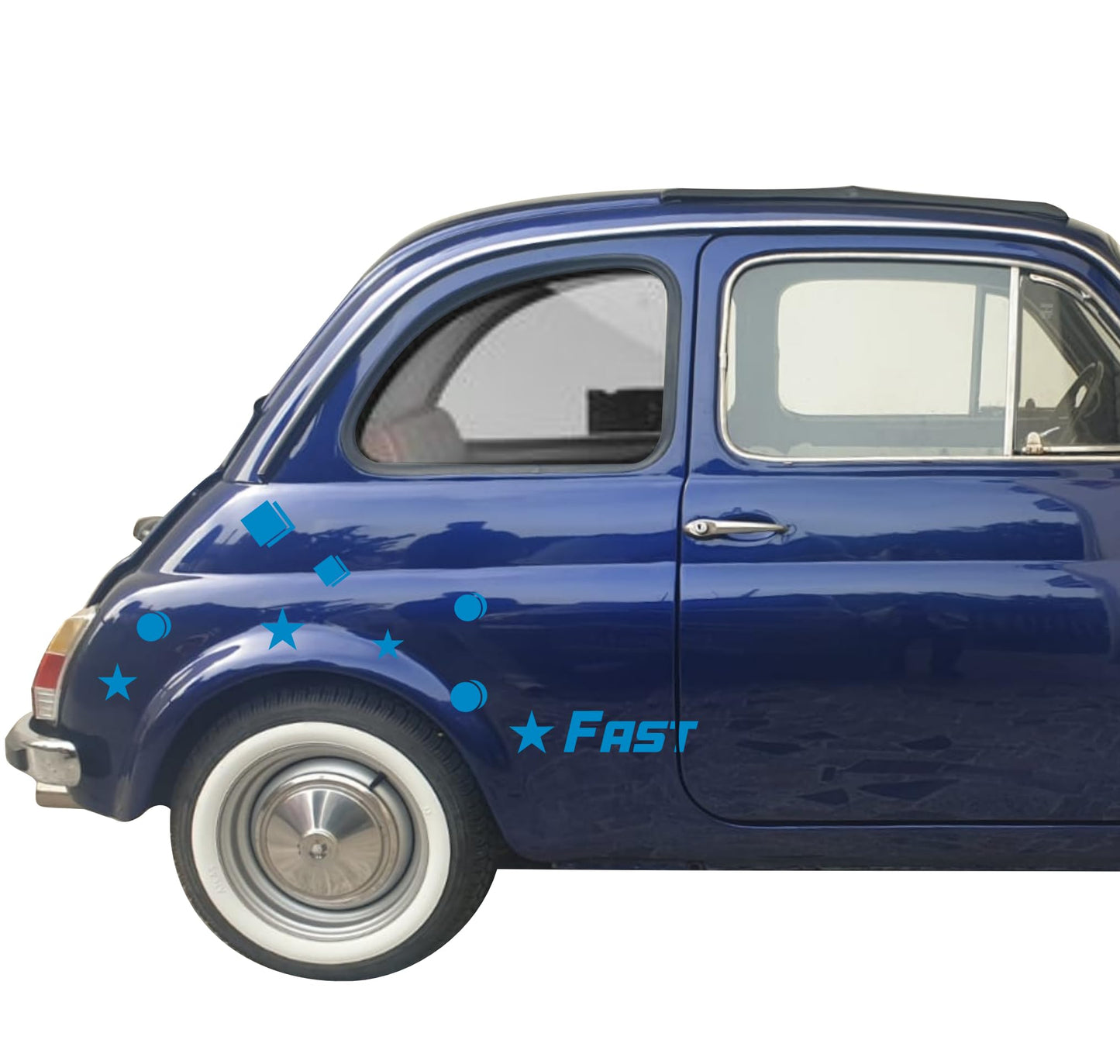 set adesivi decal vinile