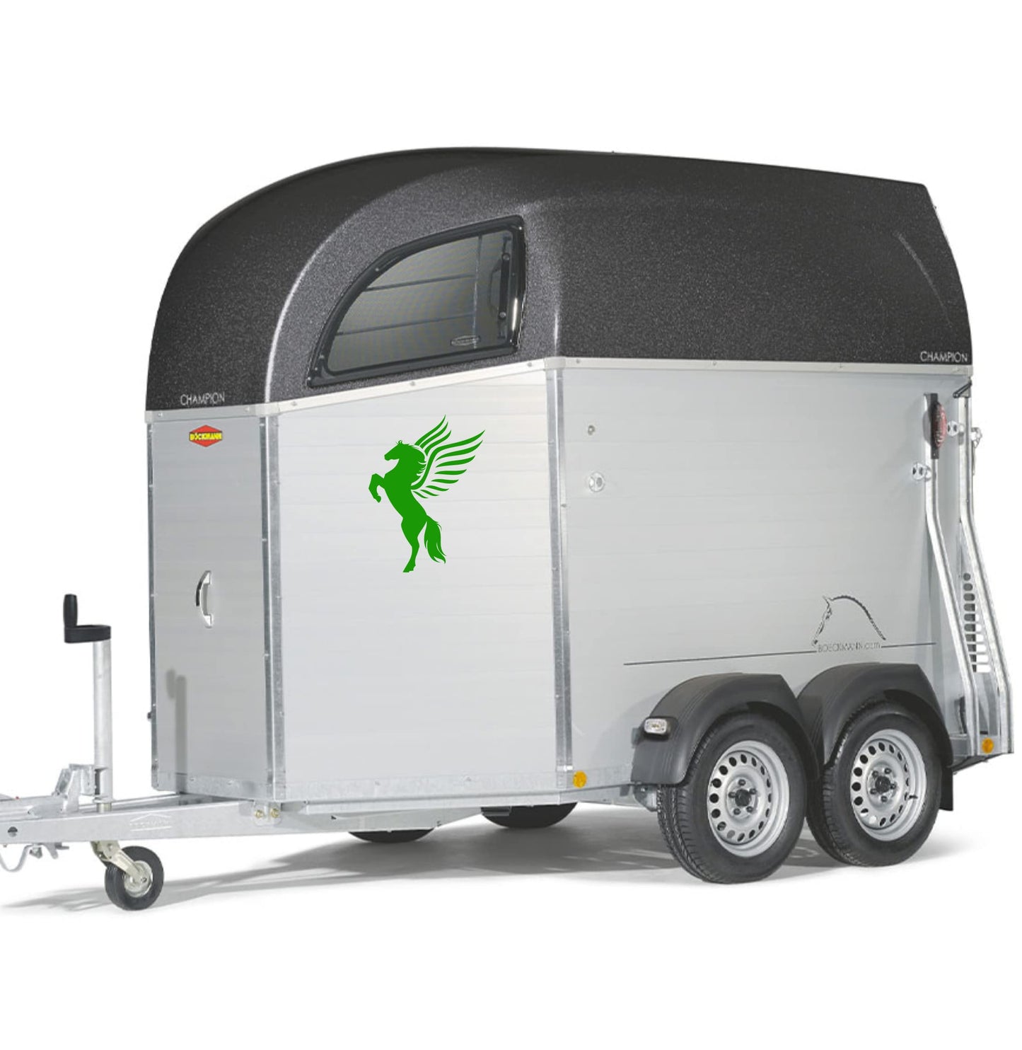DualColorStampe Adesivo TRASPORTO CAVALLI horse stickers rimorchio per carrello traino Colore a scelta COD.0154 a €15.99 solo da DualColorStampe