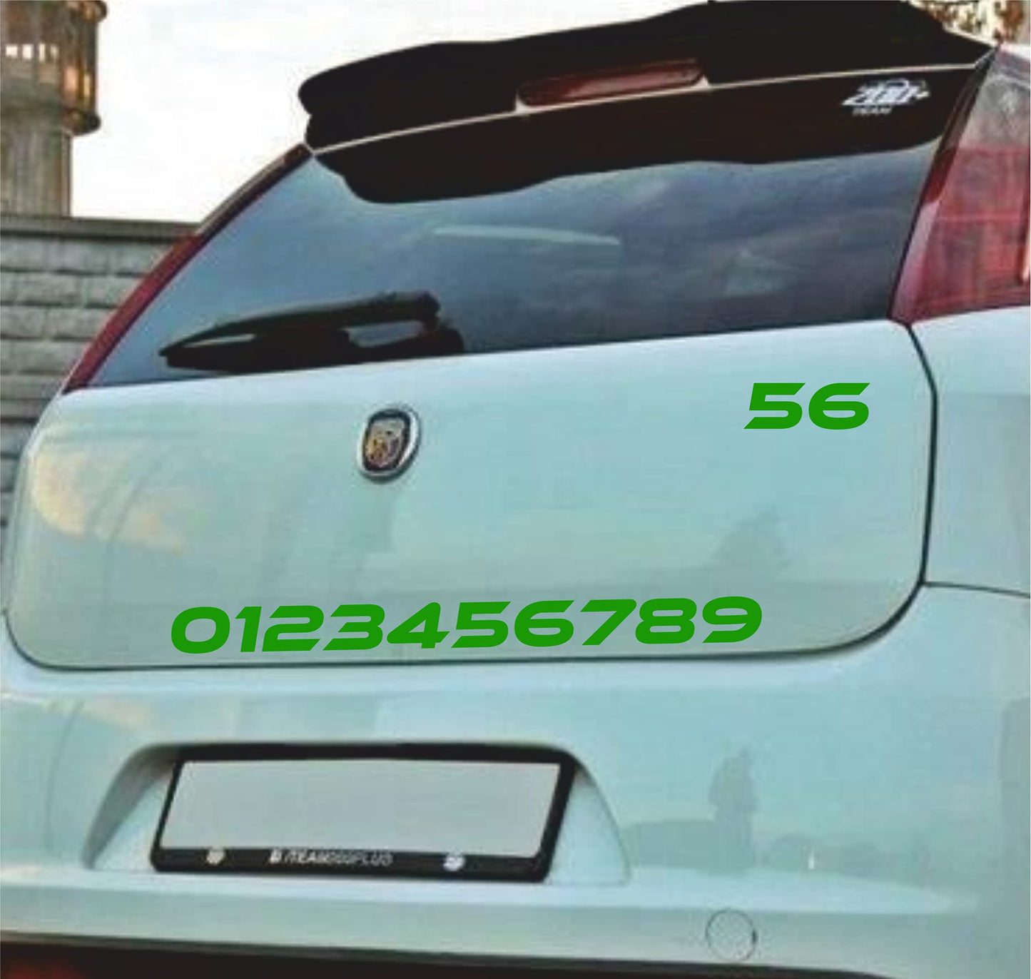set adesivi decal vinile