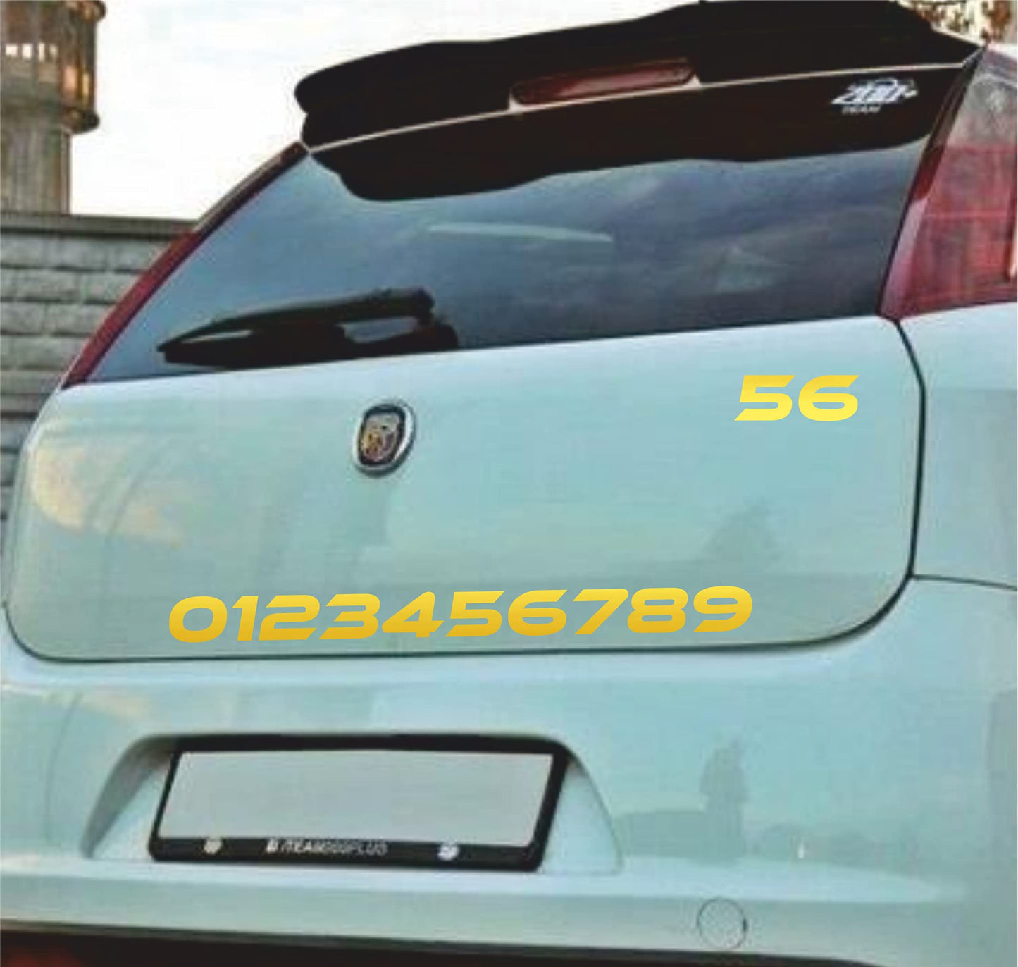 set adesivi decal vinile