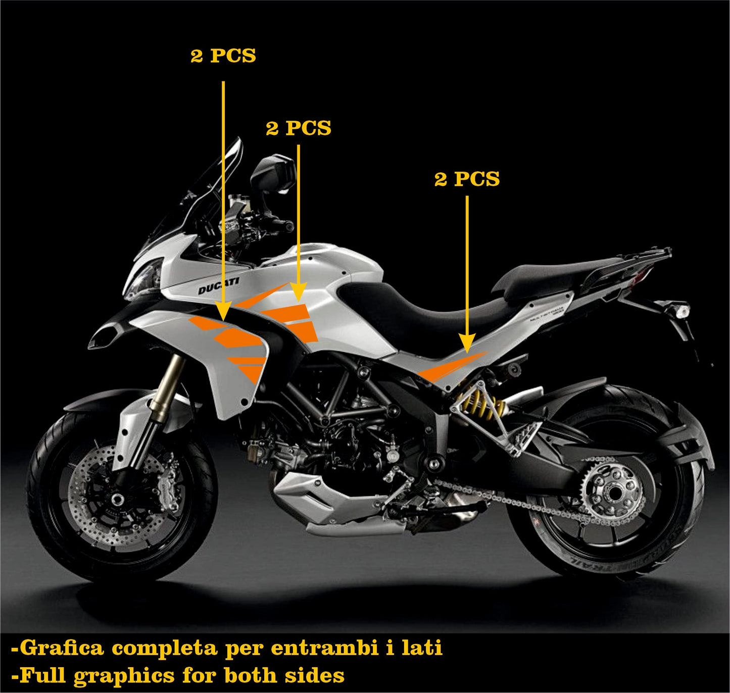 set adesivi decal vinile