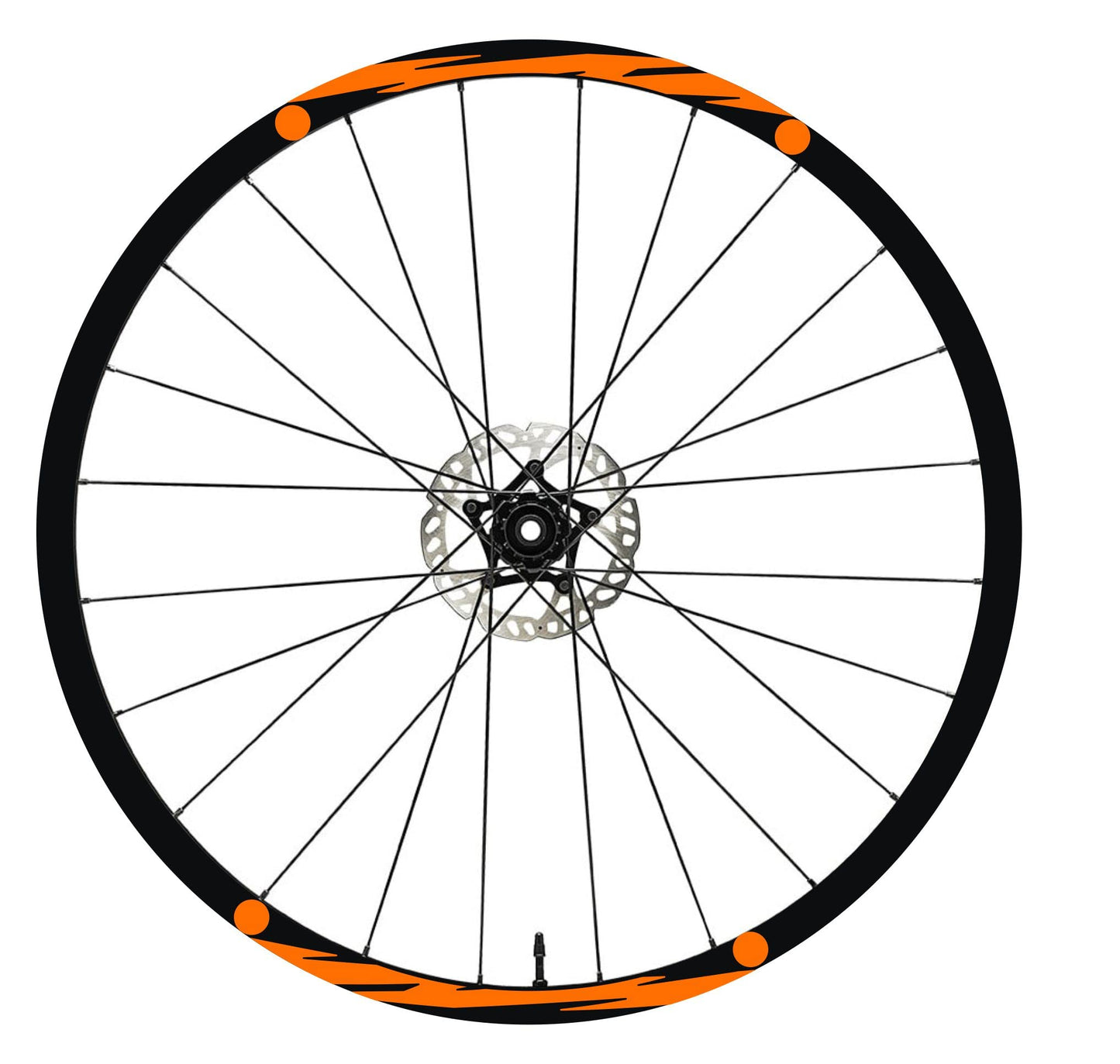 bici mtb cerchi adesivi set adesivi decal vinile