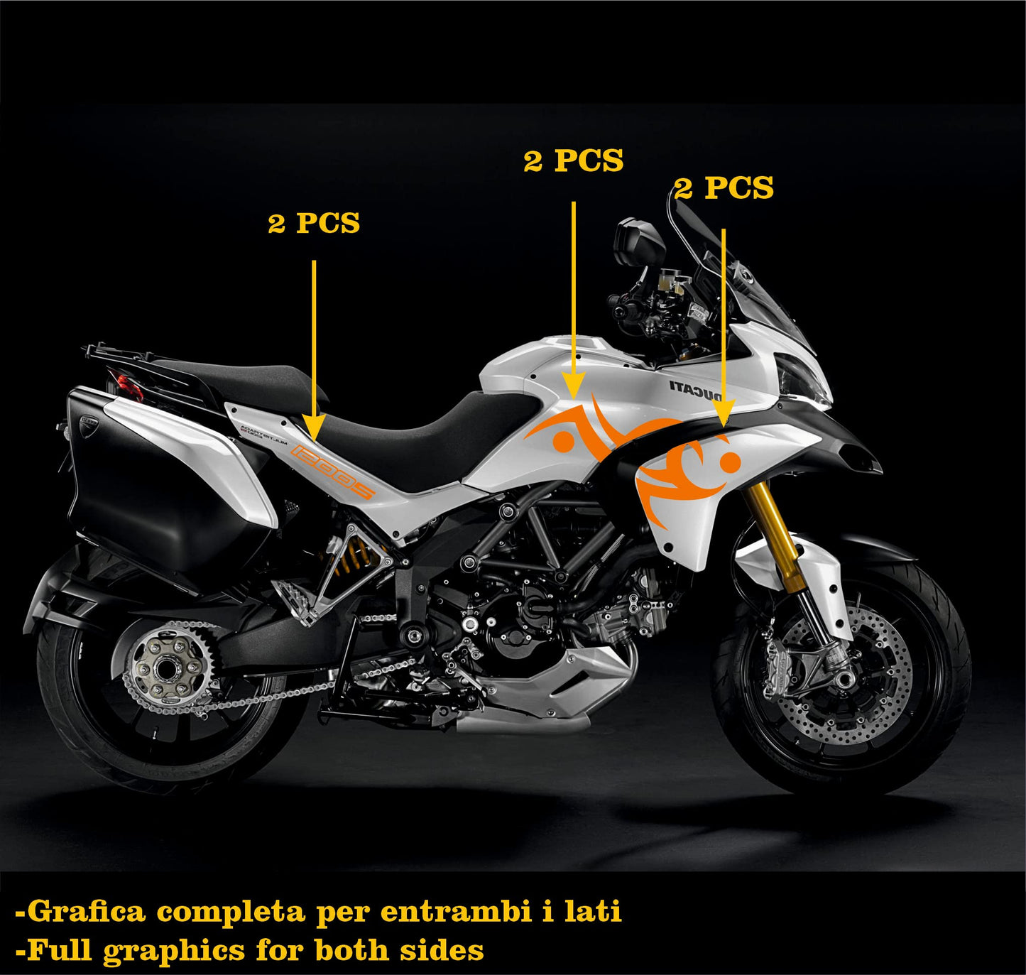 set adesivi decal vinile