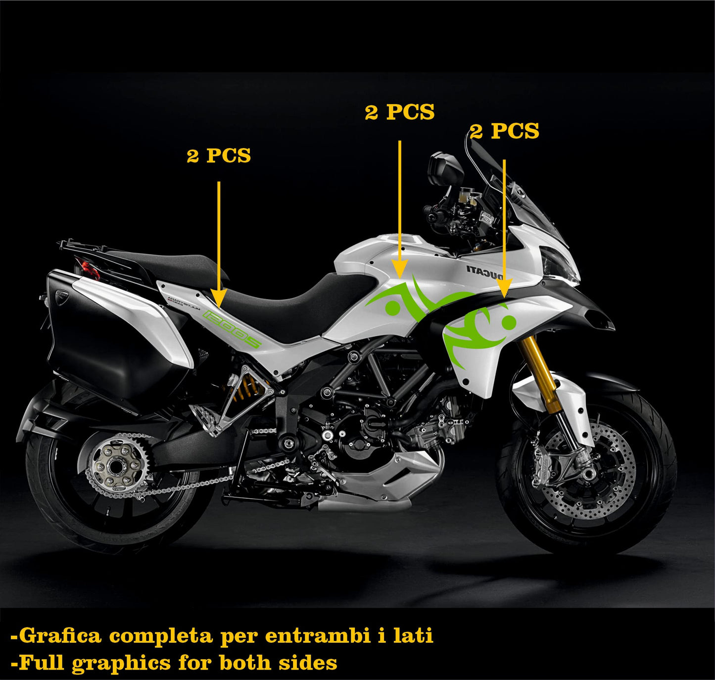 set adesivi decal vinile