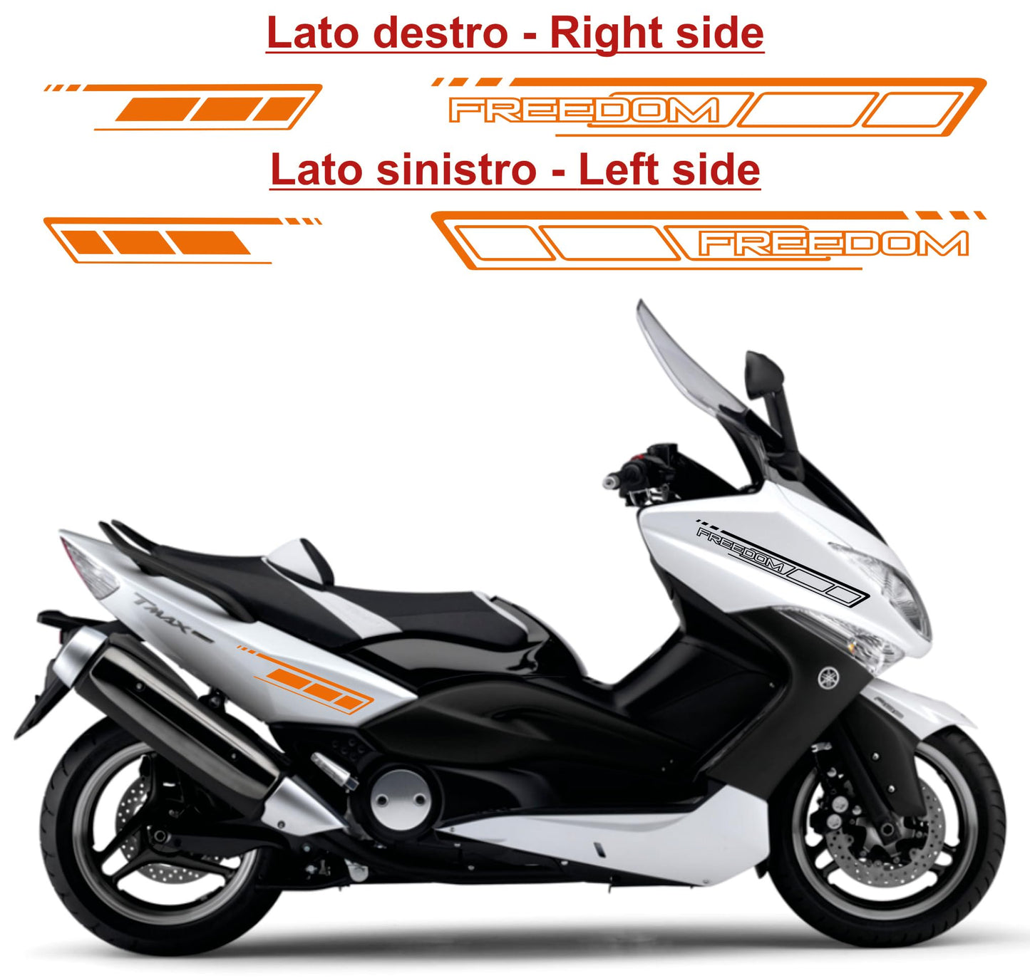 set adesivi decal vinile