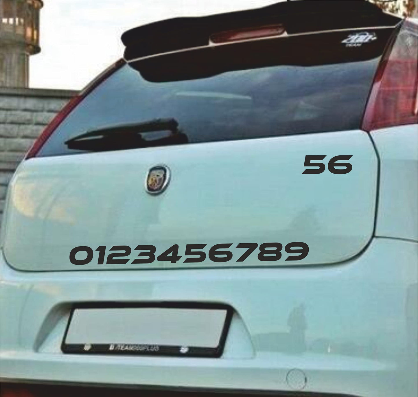 set adesivi decal vinile