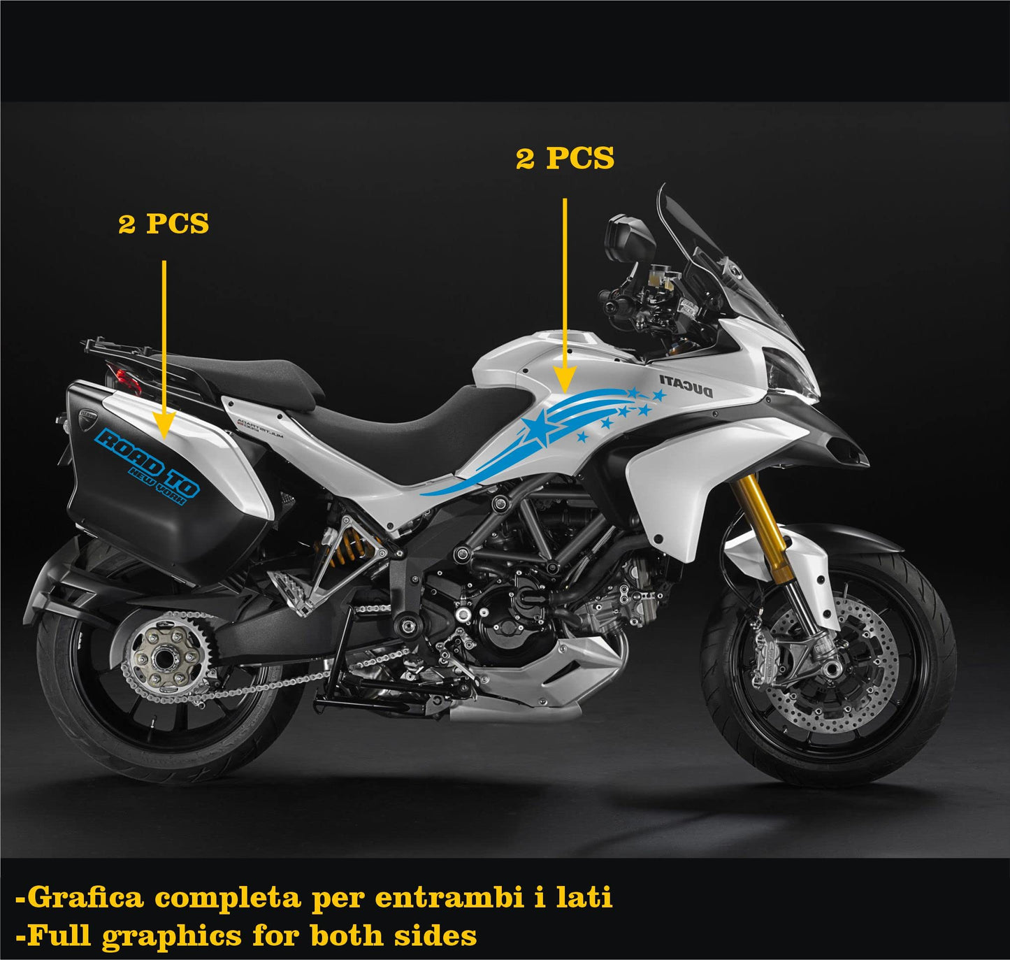 set adesivi decal vinile