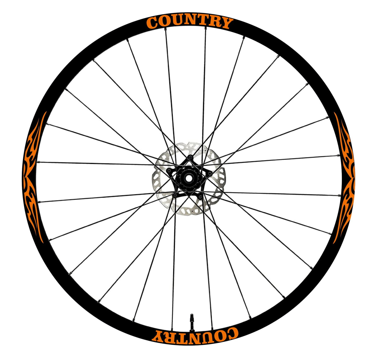 bici mtb cerchi adesivi set adesivi decal vinile