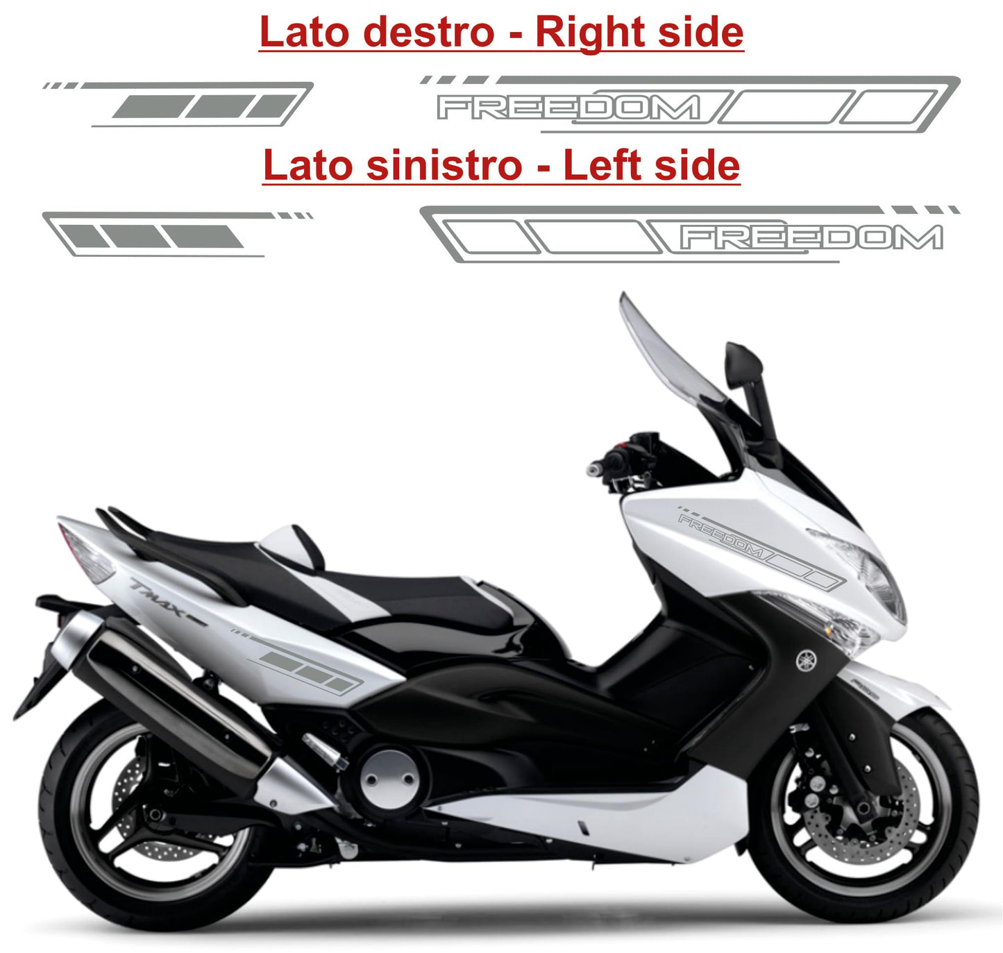 set adesivi decal vinile