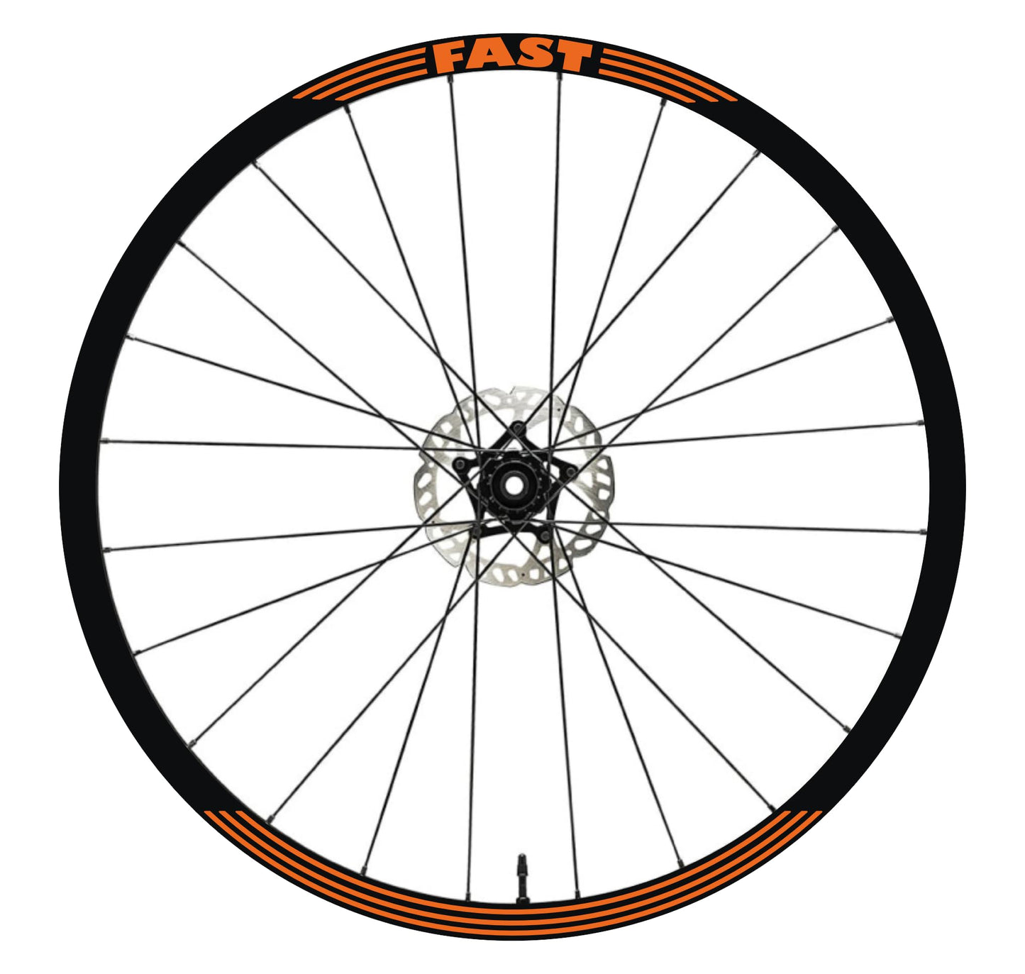 bici mtb cerchi adesivi set adesivi decal vinile