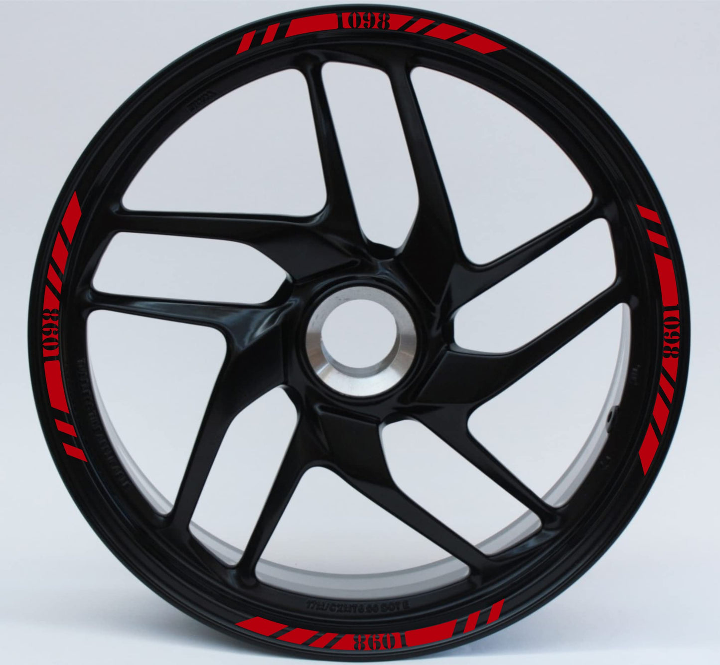 moto cerchi adesivi set adesivi decal vinile