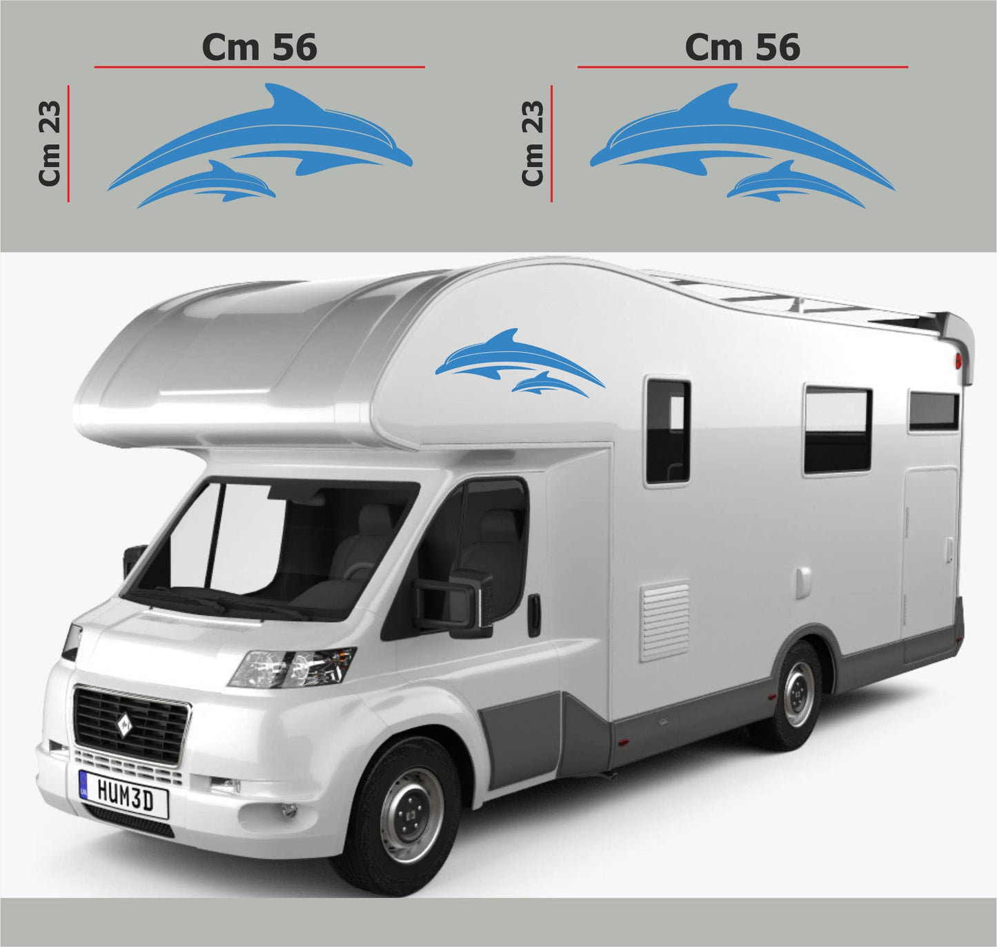 set adesivi decal vinile