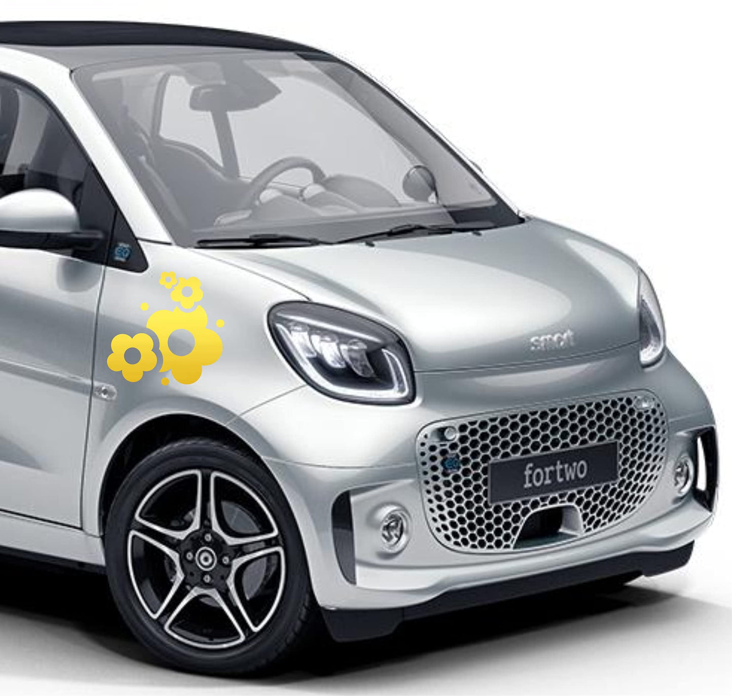 Adesivi fiori per auto moto vetri camper decorazione mobili cameretta SCEGLI COLORE COD.0092 a €12.99 solo da DualColorStampe