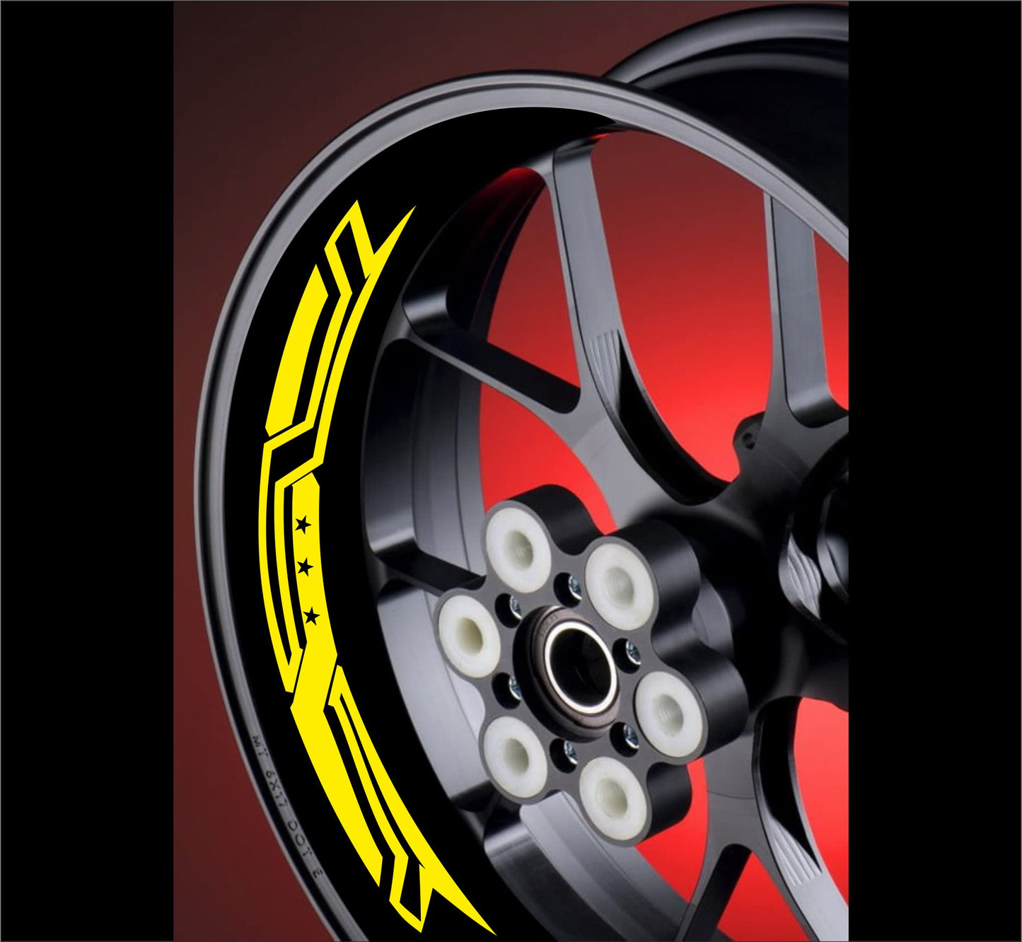 set adesivi decal vinile