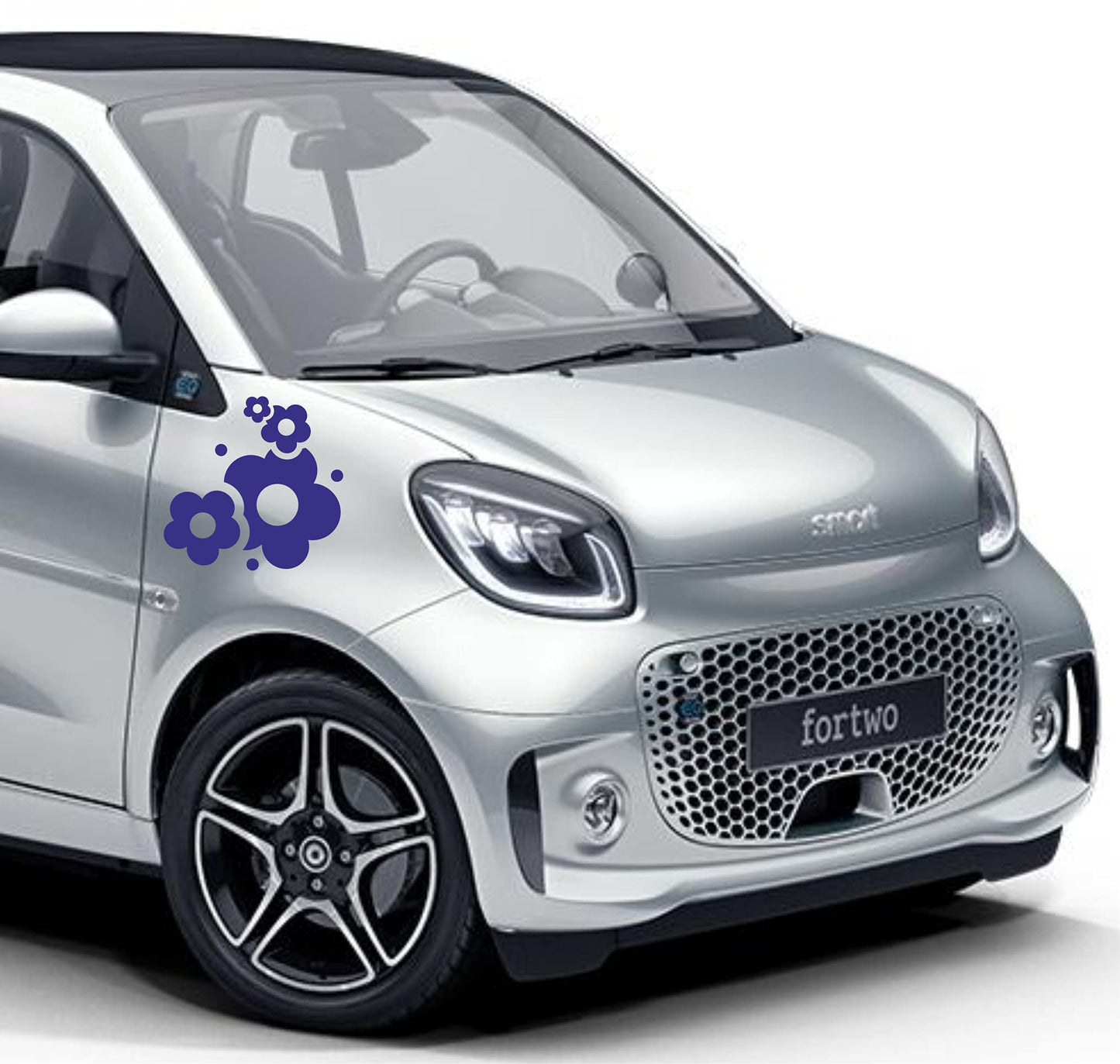 Adesivi fiori per auto moto vetri camper decorazione mobili cameretta SCEGLI COLORE COD.0092 a €12.99 solo da DualColorStampe