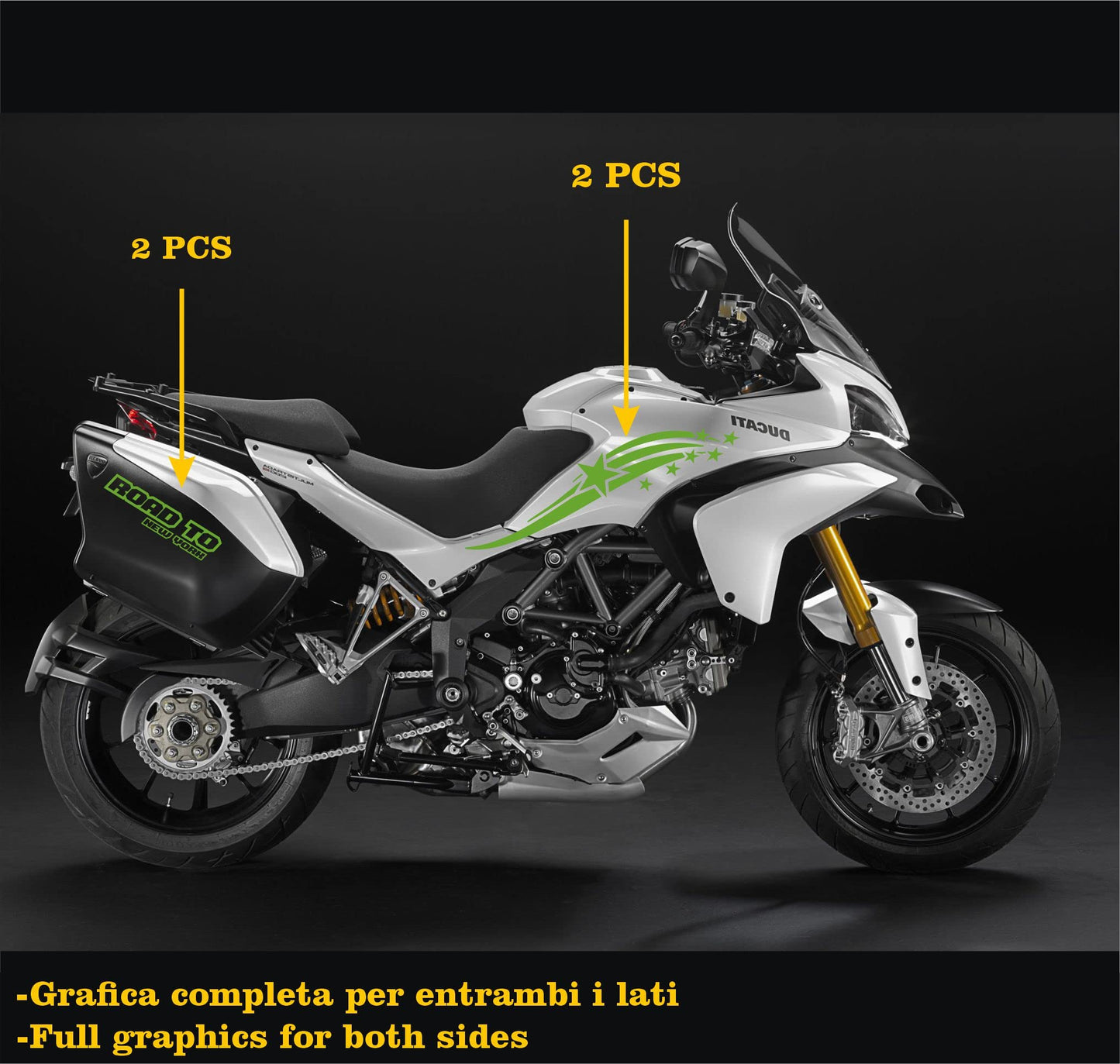 set adesivi decal vinile