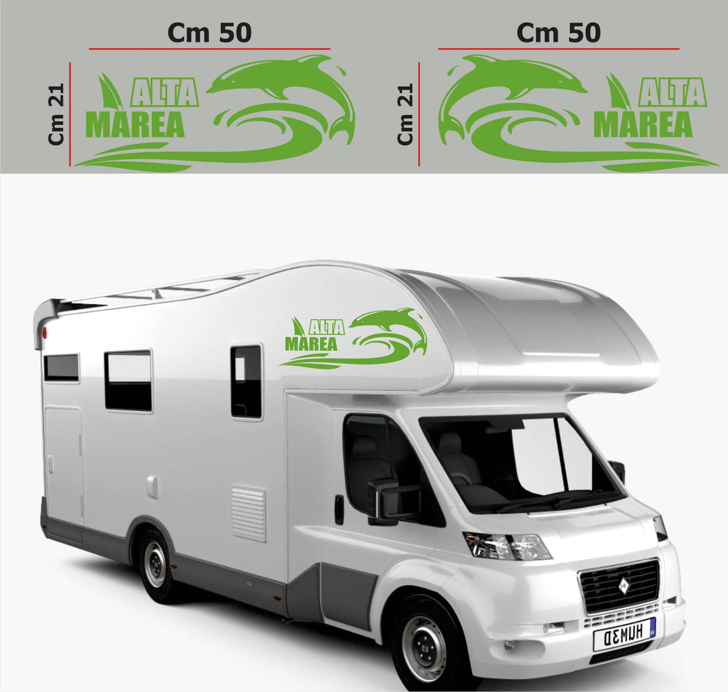 set adesivi decal vinile