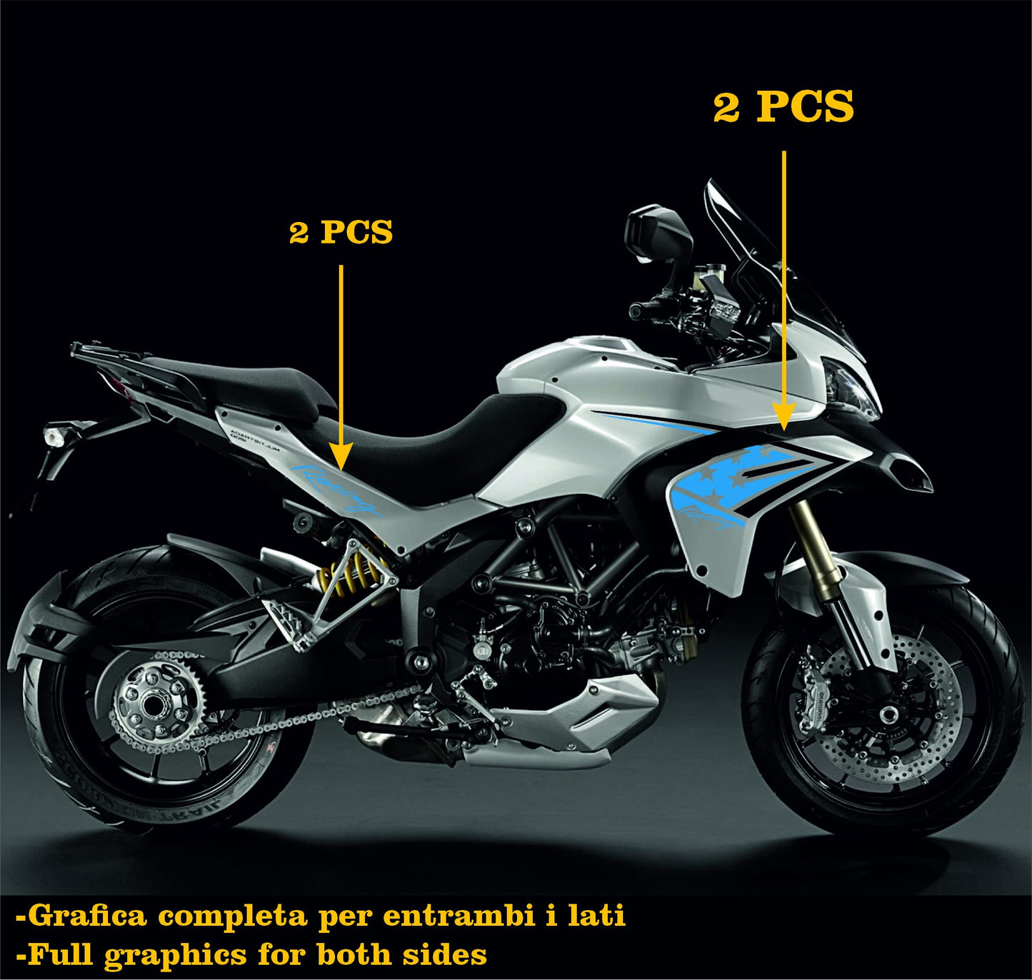 set adesivi decal vinile