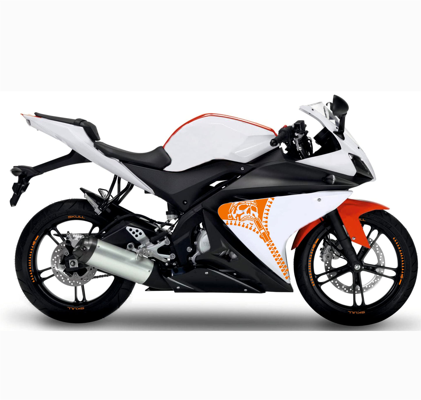moto cerchi adesivi set adesivi decal vinile