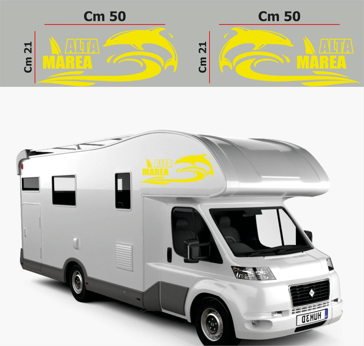set adesivi decal vinile