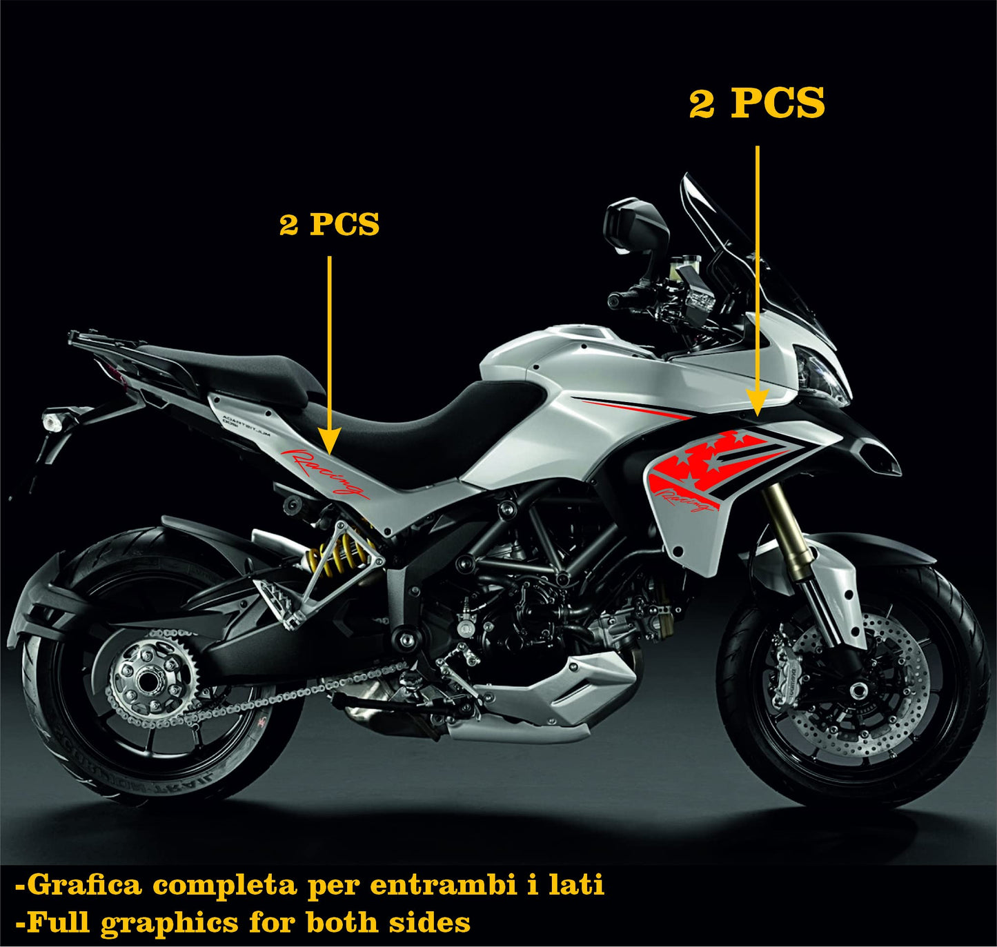 set adesivi decal vinile