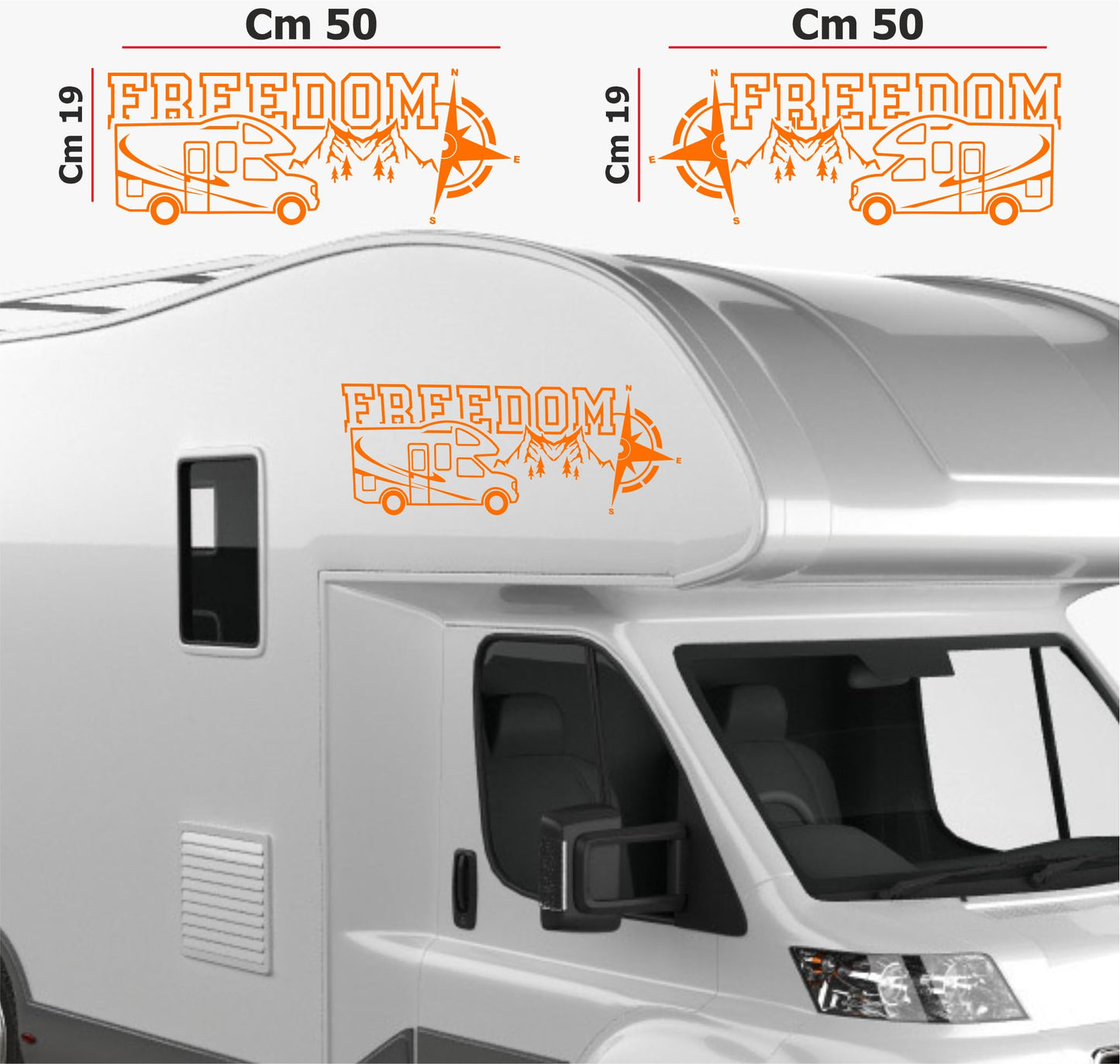 set adesivi decal vinile
