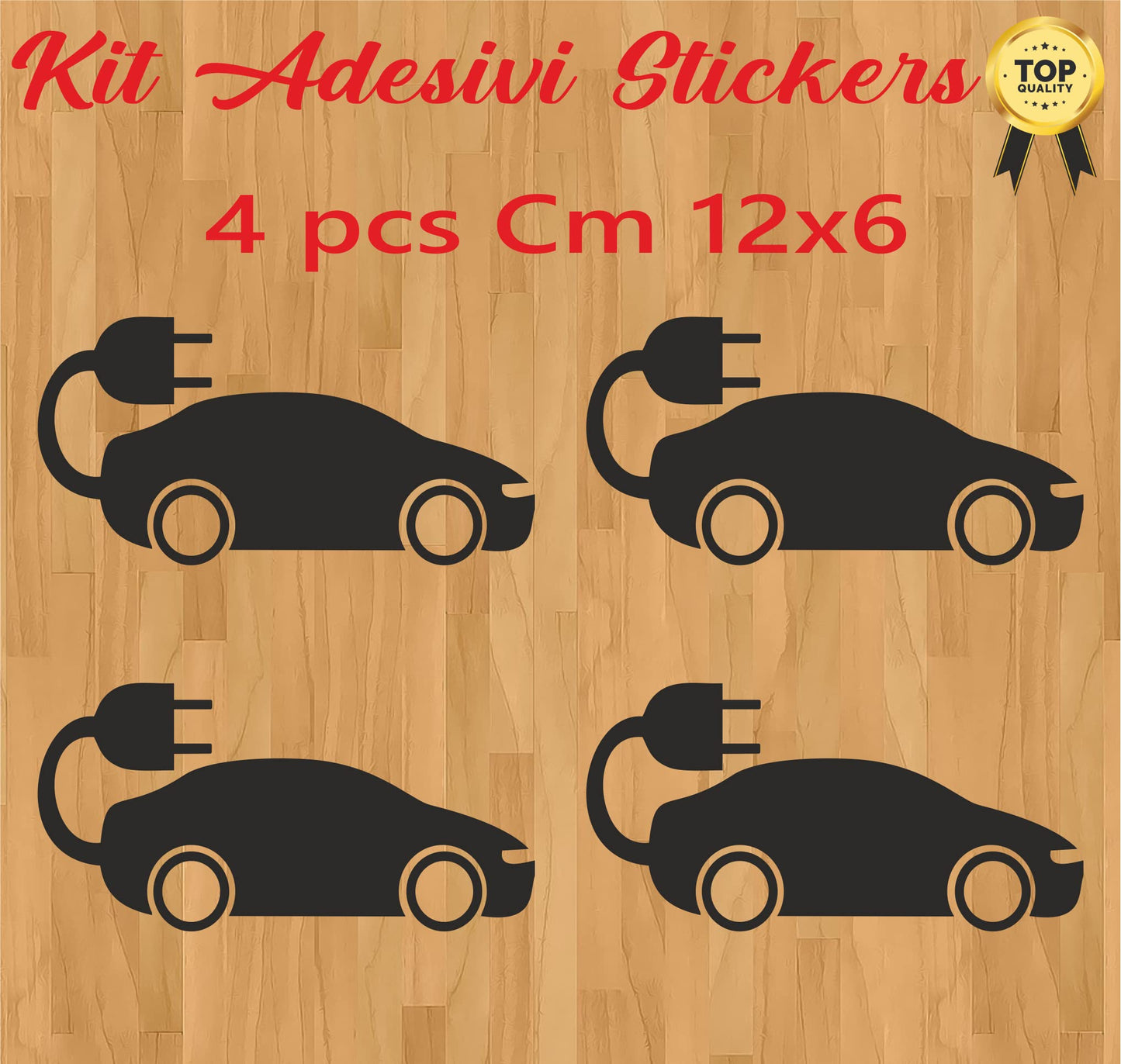 set adesivi decal vinile